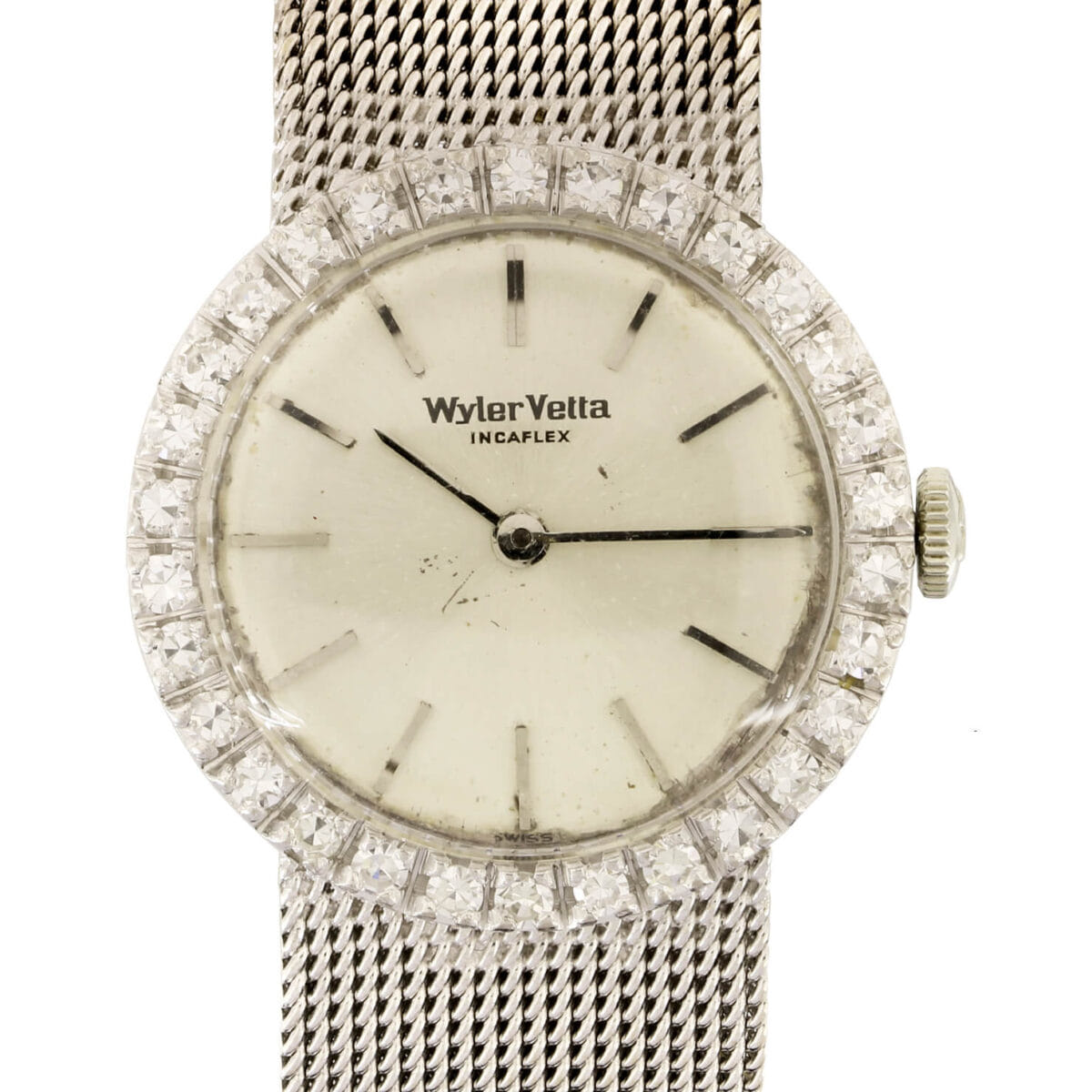Wyler Vetta Lady oro bianco 18kt Diamond Ref 8578/5T
