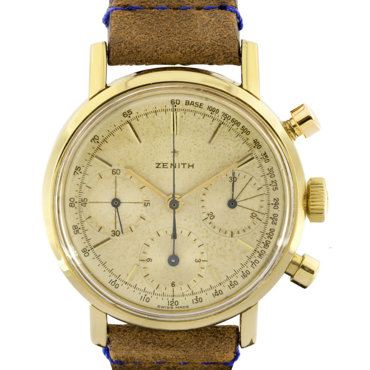 Zenith Chronograph Tricompax 18kt cal 146H