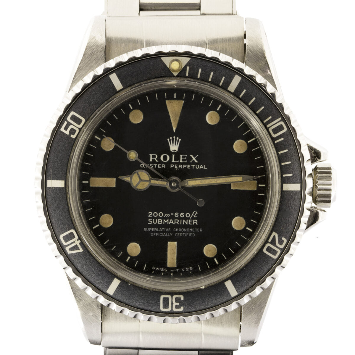 Rolex Submariner Four Line Dial ref 5512