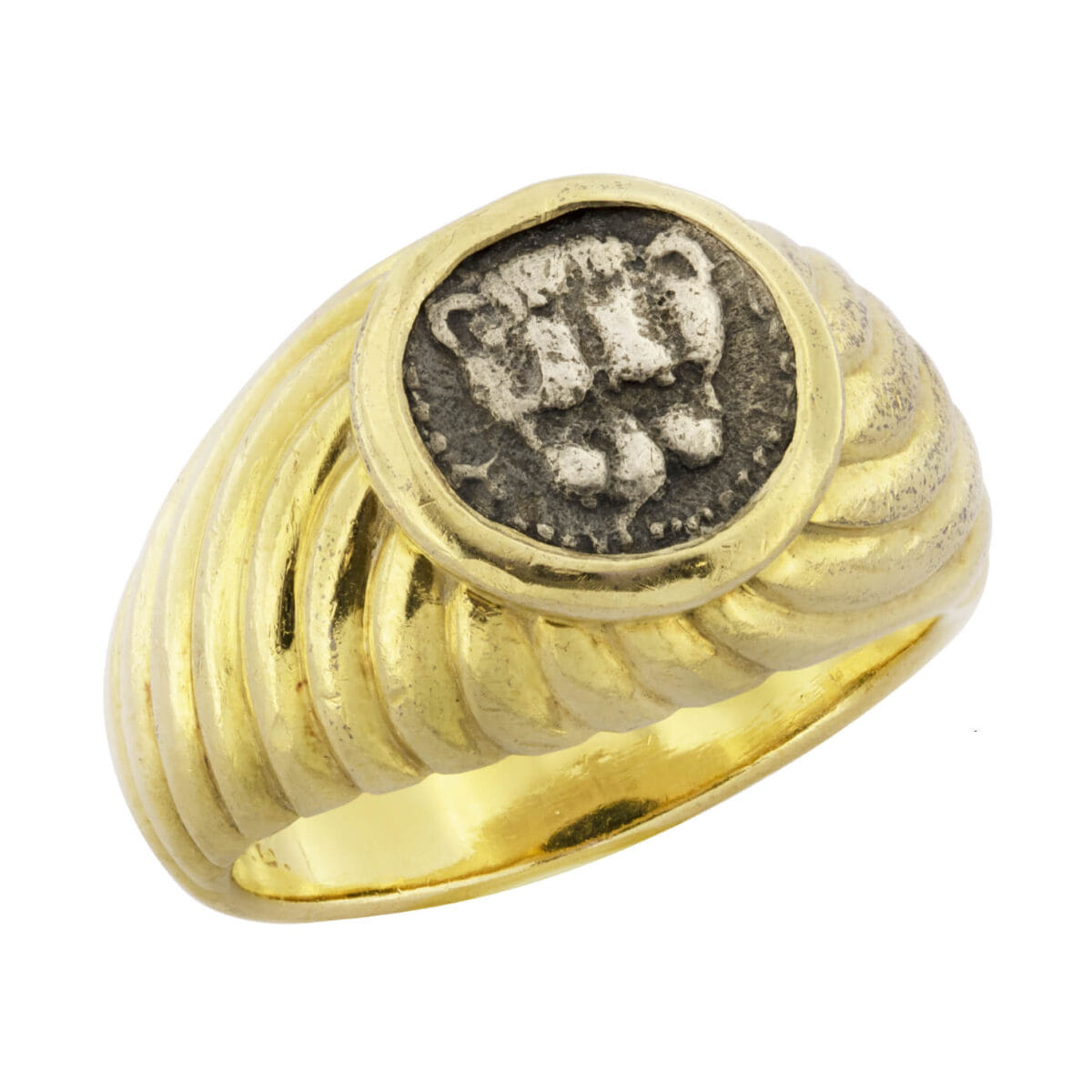 Anello Bulgari Moneta con scatola originale