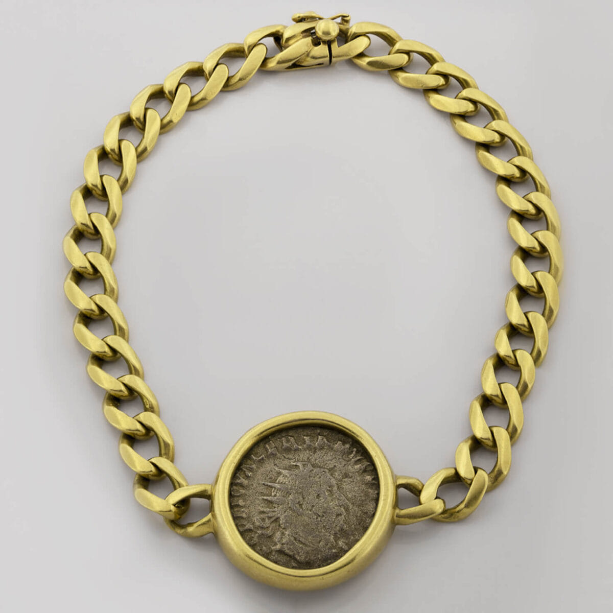 Bracciale Bulgari Moneta in oro giallo 18kt