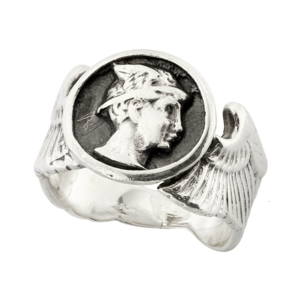 Anello ali in argento 925%