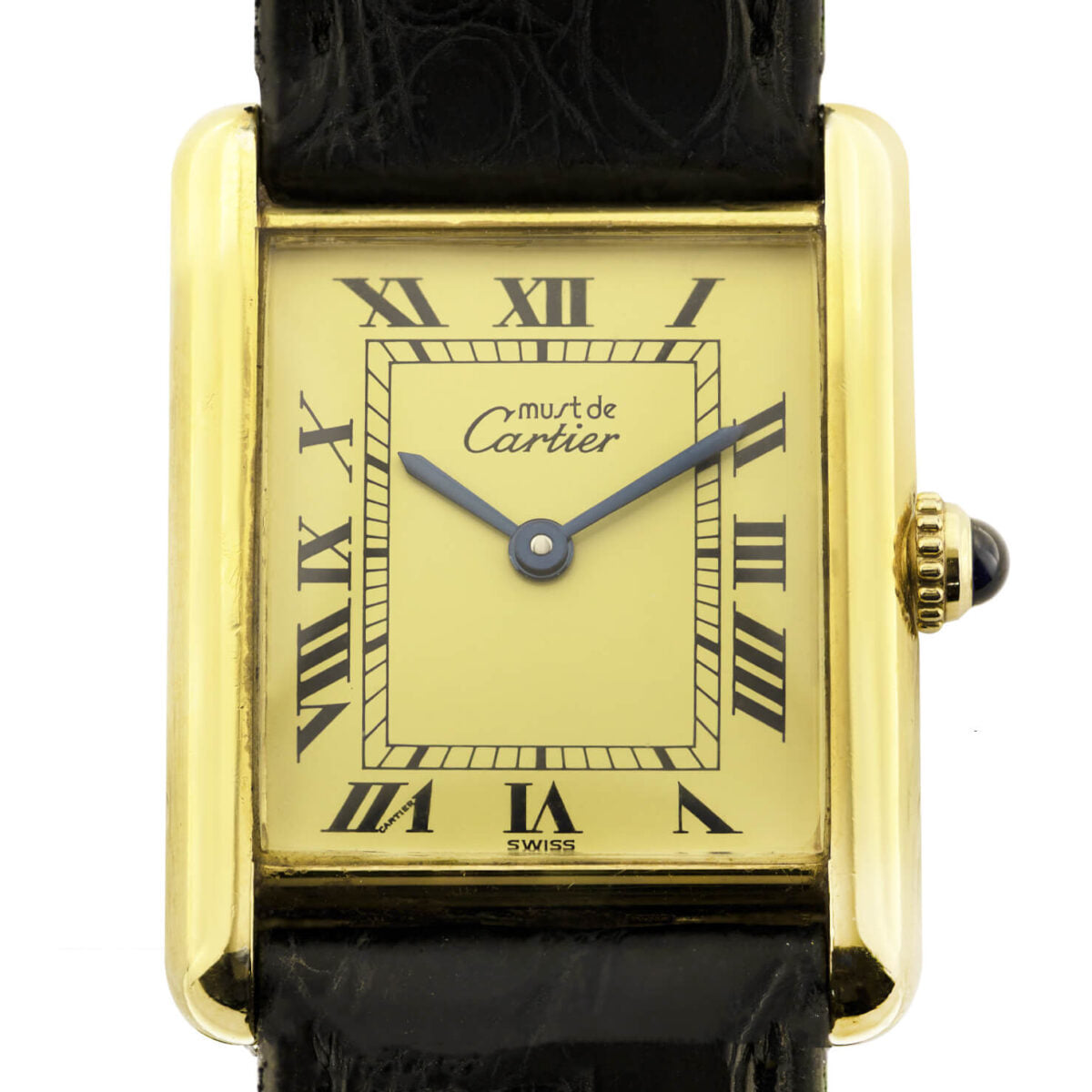 Cartier Must de Cartier Tank Vermail Ref 50009