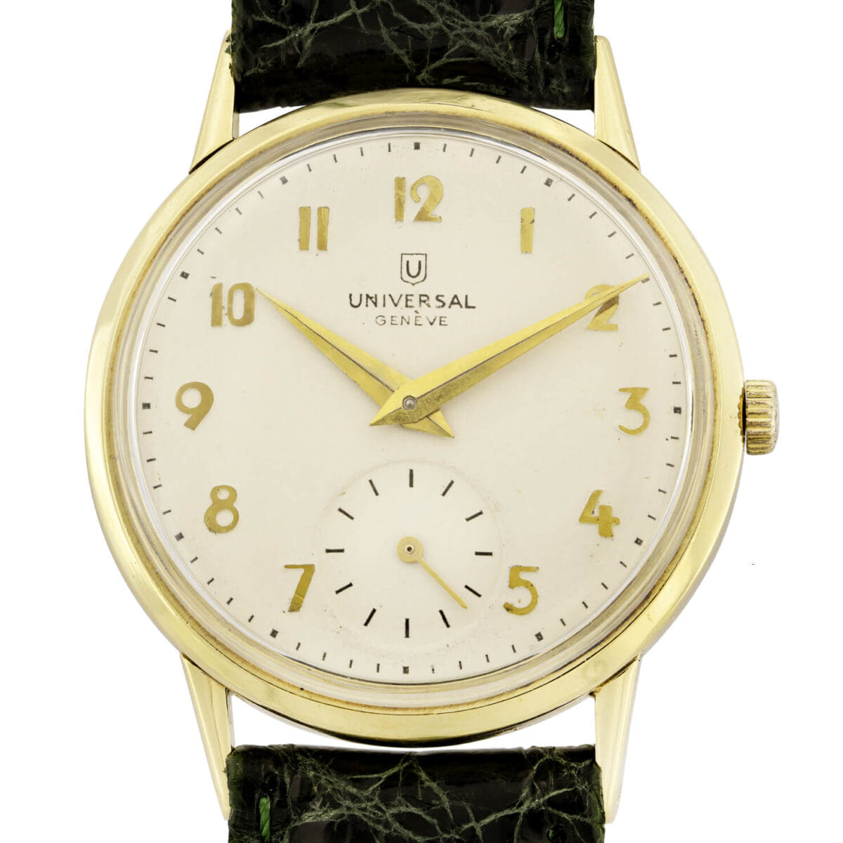 Universal Geneve 18kt 33mm cal 262