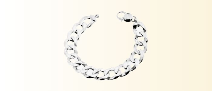 bracciali uomo argento