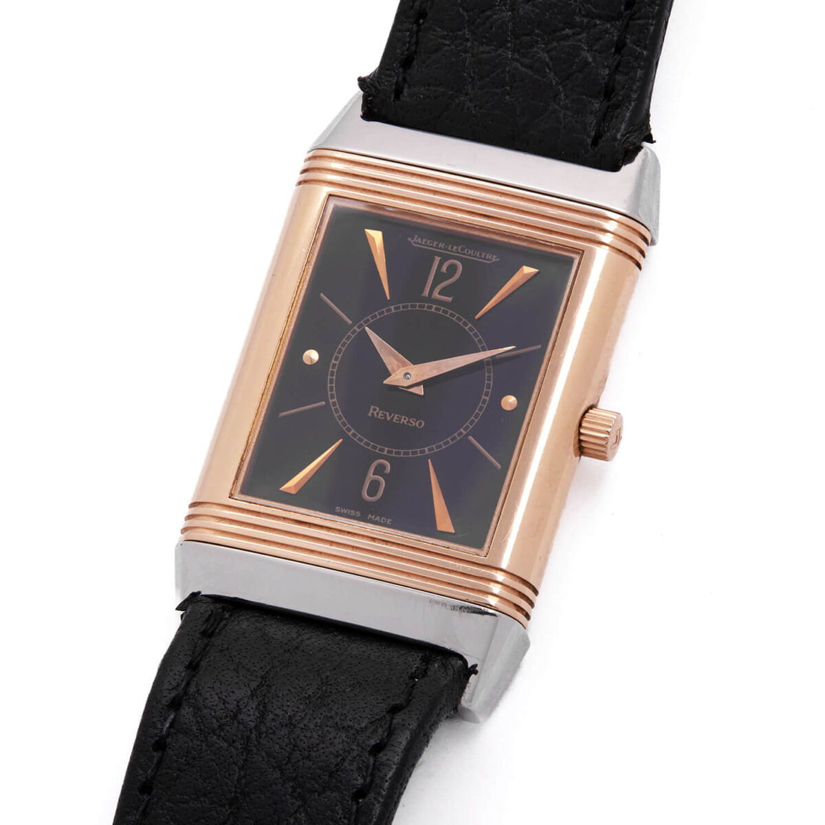 Jaeger-LeCoultre Reverso Classique steel & rose gold limited edition Hubner