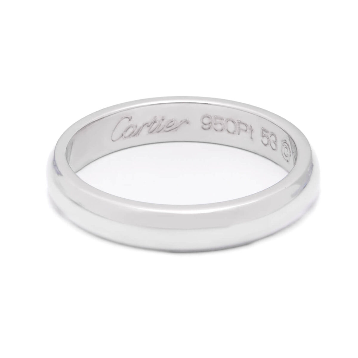 Fede in platino Cartier 3,5mm