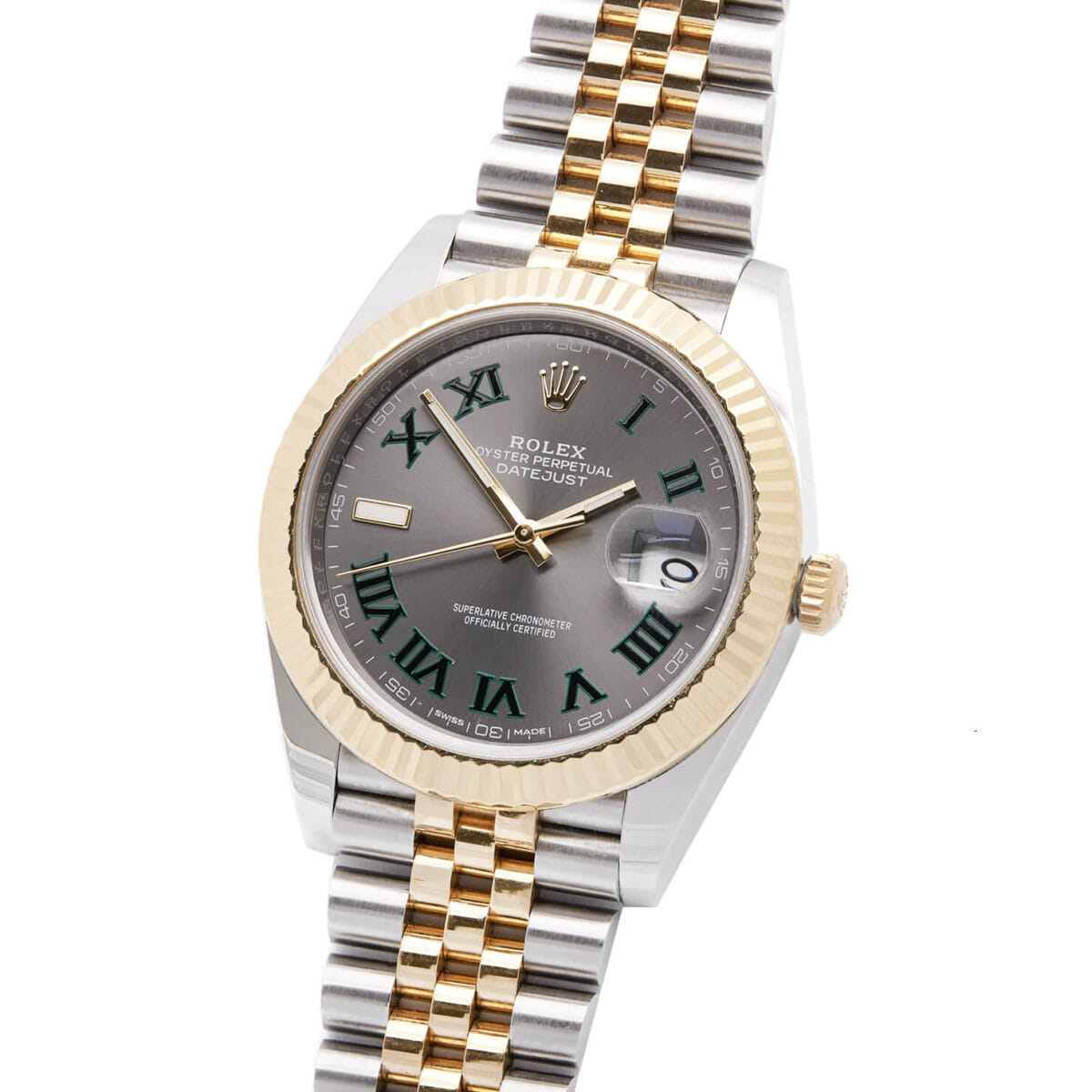 Rolex Datejust 41mm Wimbledon dial ref 126333