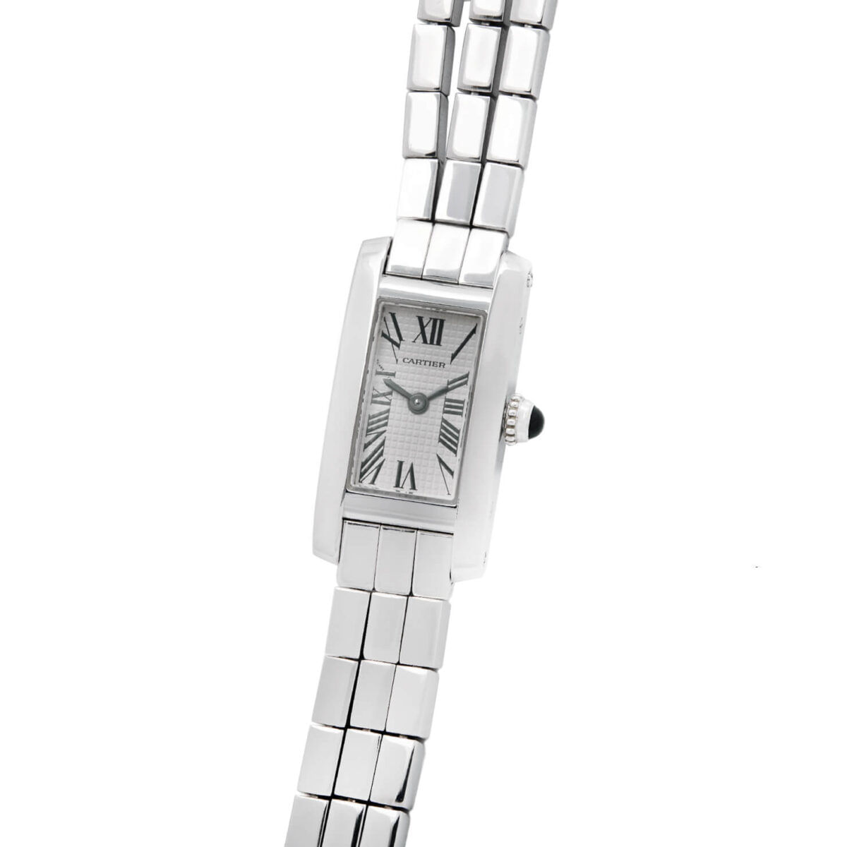 Cartier Tank Americaine en or blanc ref 2544