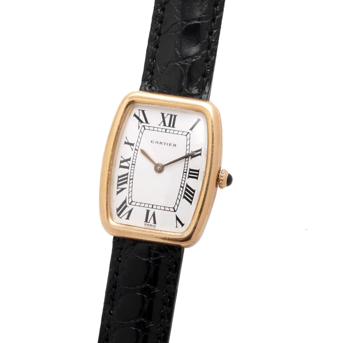 Cartier Faberge LP Paris dial vintage yellow gold manual ref 78101