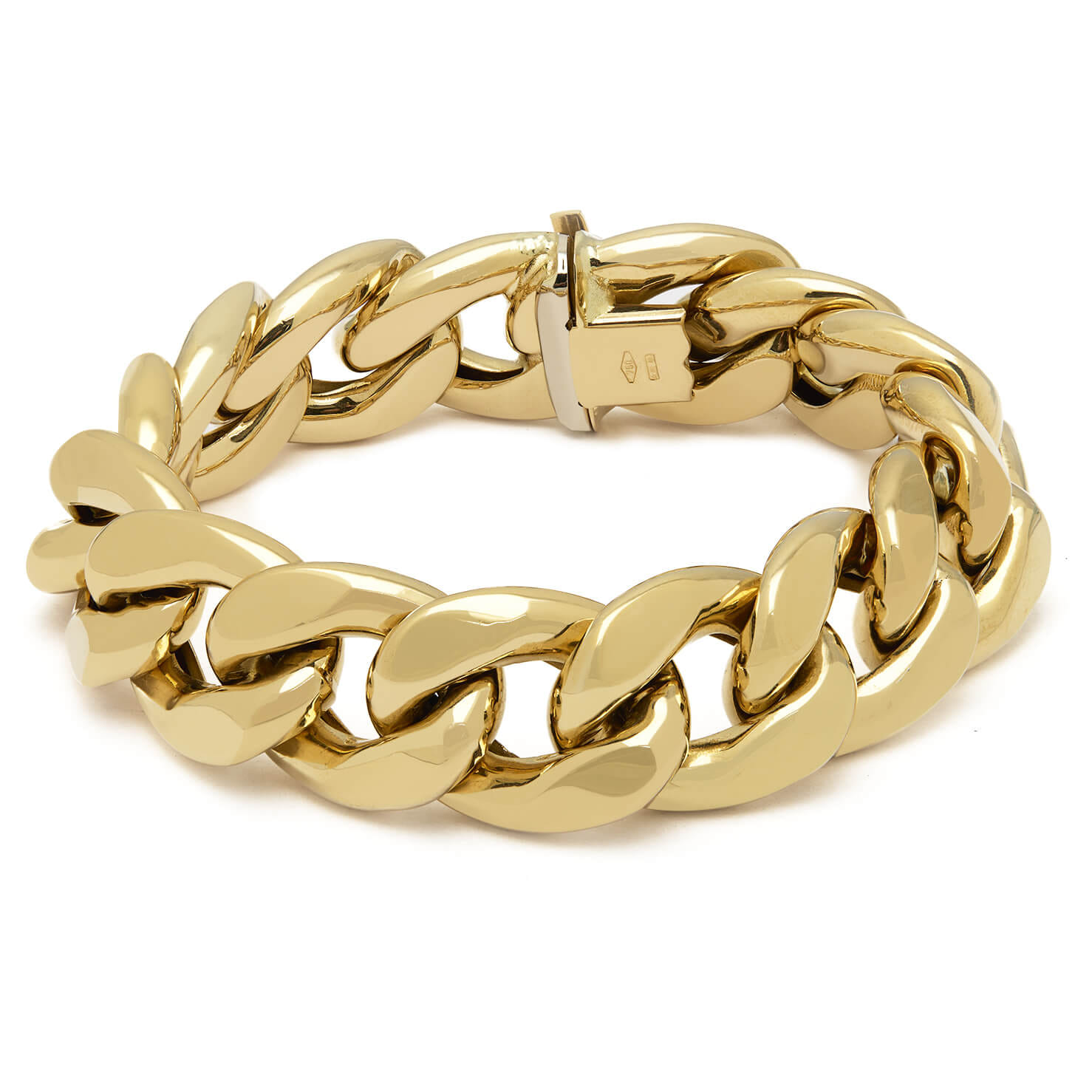 Catena Cubana Miami In Oro Giallo 10K, Maglia - Foto 6