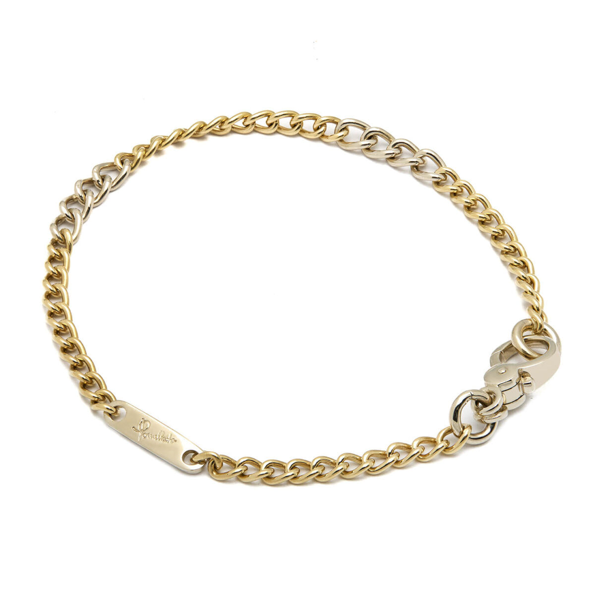 Bracciale Pomellato in oro giallo e bianco