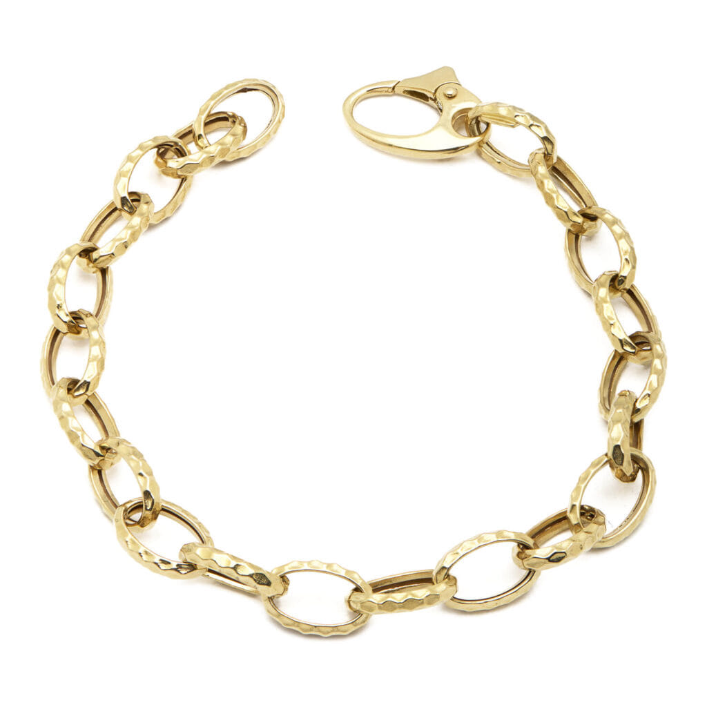 Catena Cubana Miami In Oro Giallo 10K, Maglia - Foto 5