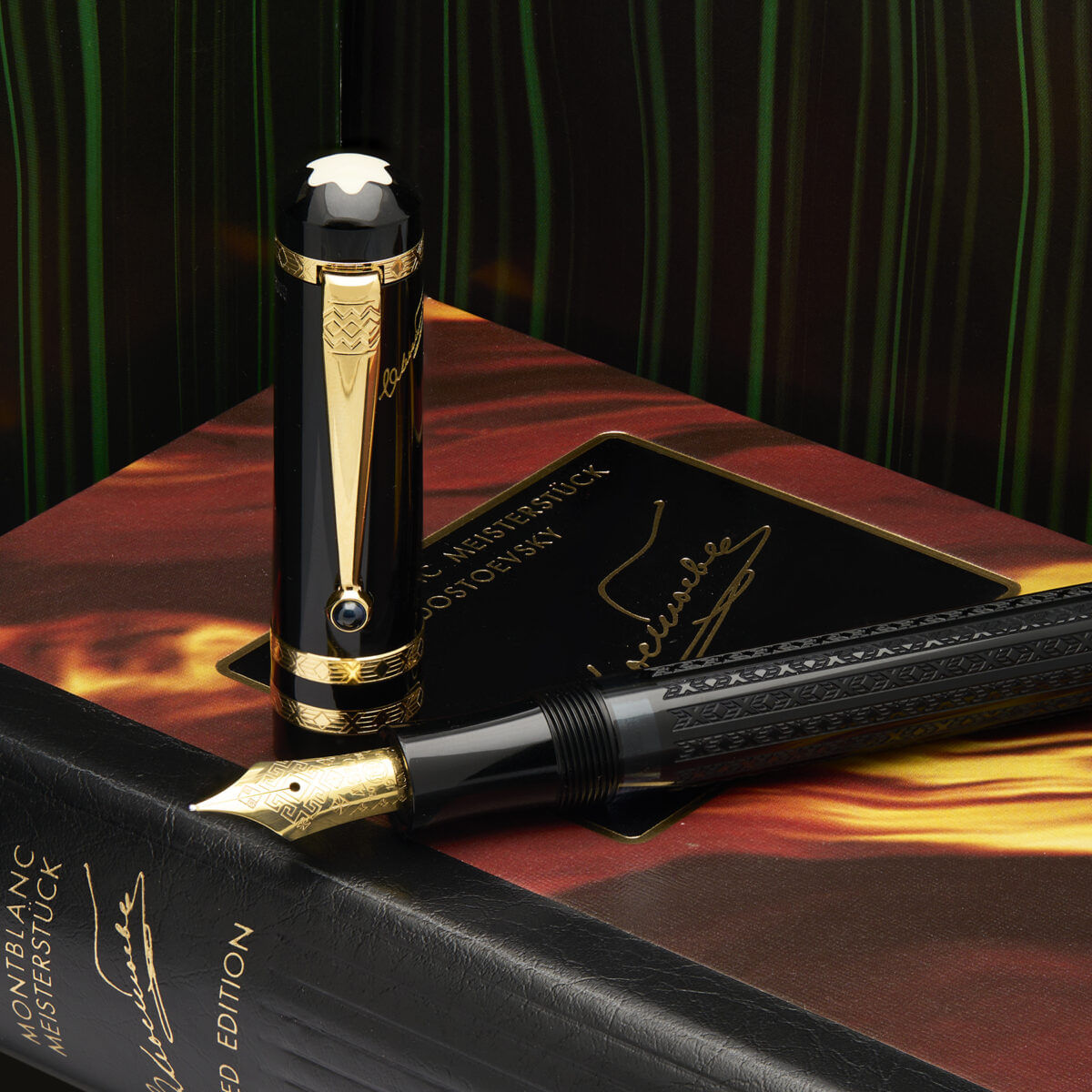 Penna Montblanc stilografica Meisterstuck Dostoevsky anno 1997