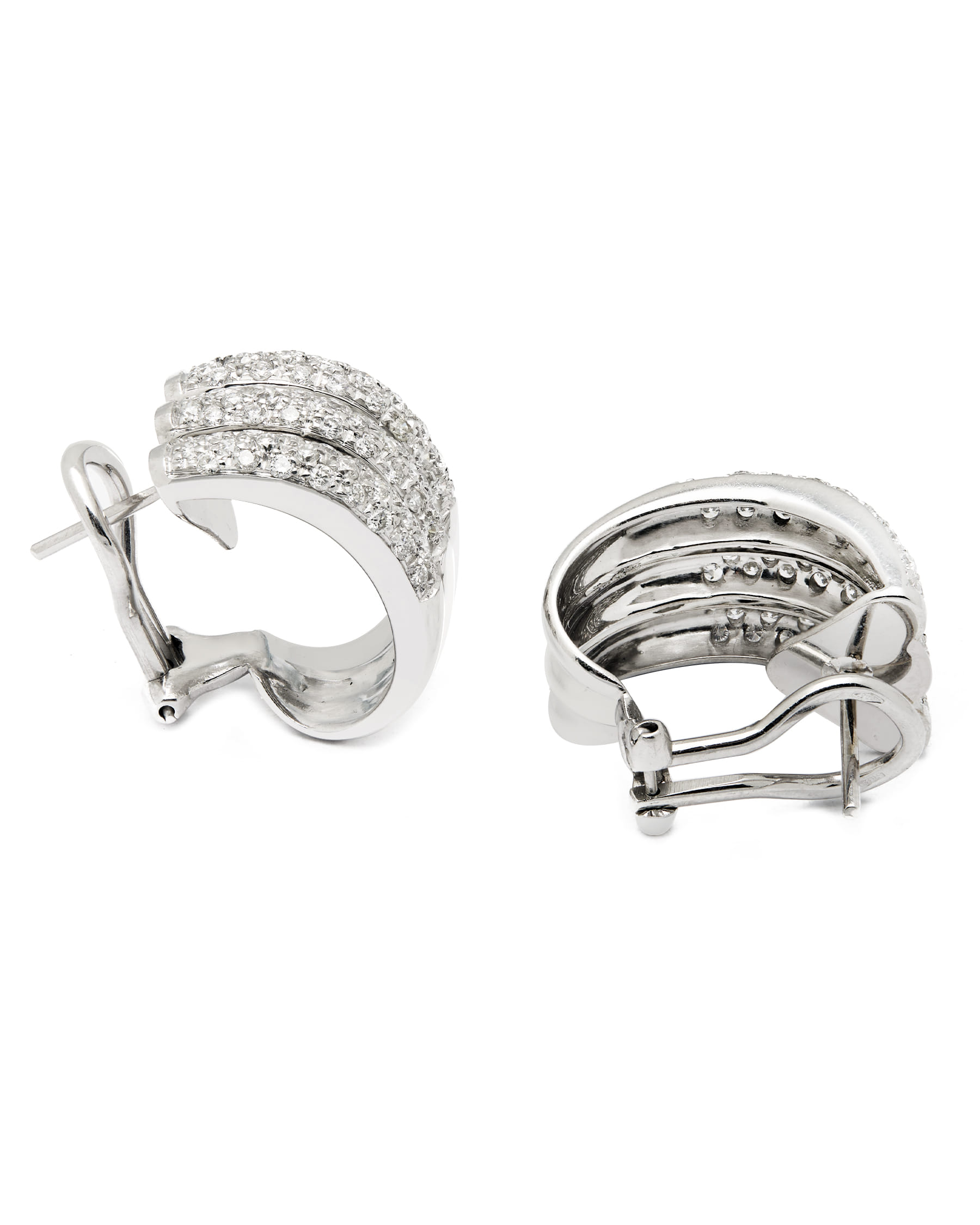 DelPia Orecchini Cerchio Treccia Tress'or 20mm - Oro 18kt E Argento 925, 3 Colori, 2begold