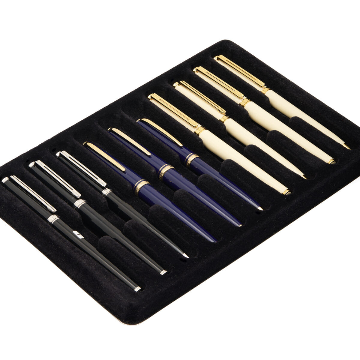 Set penne Montblanc roller, stilografica e matita