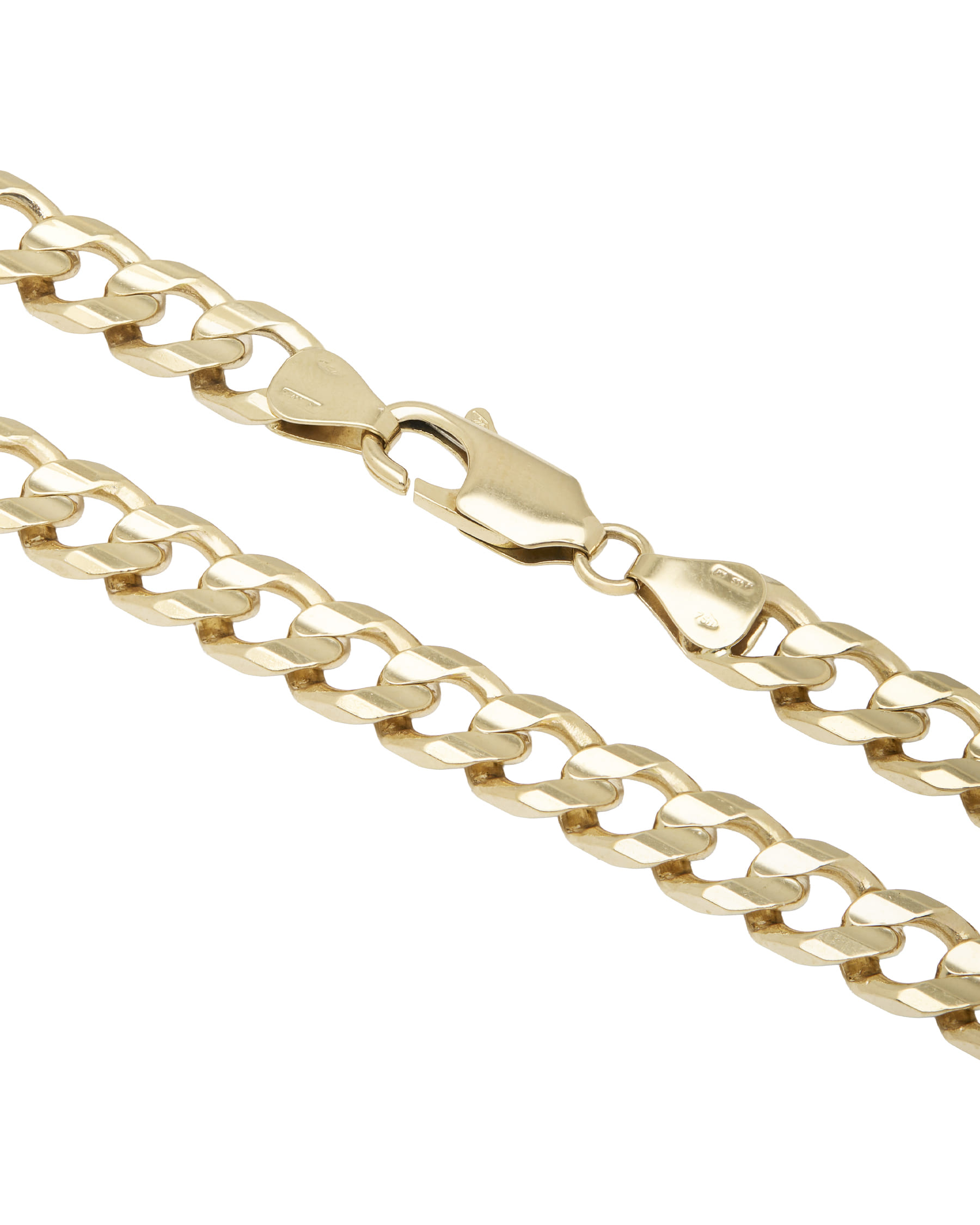 Collana A Catena Cubana In Vero Oro Massiccio 14K, Spessore 3-11 Mm, Per Uomo E Donna, Taglia 16"-30" - Italia - Foto 8