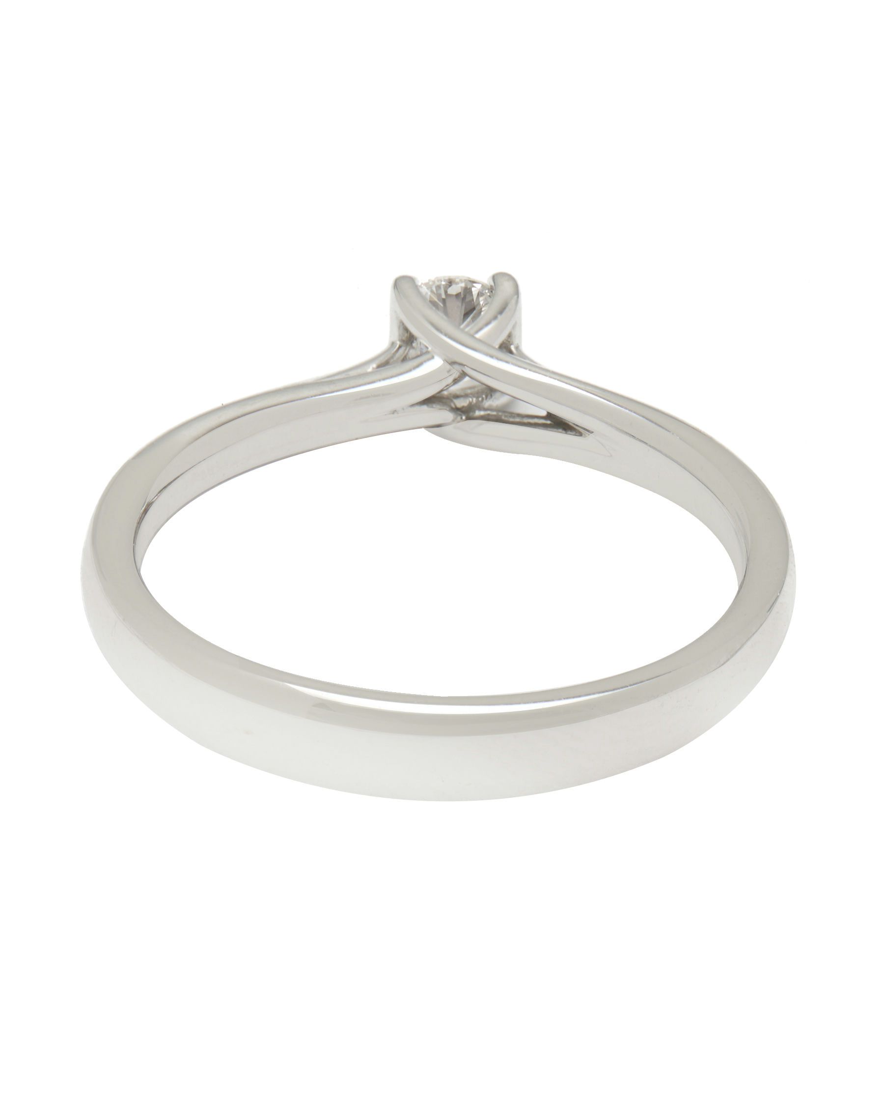 anello solitario in oro bianco con diamante 0,20 ct (2)