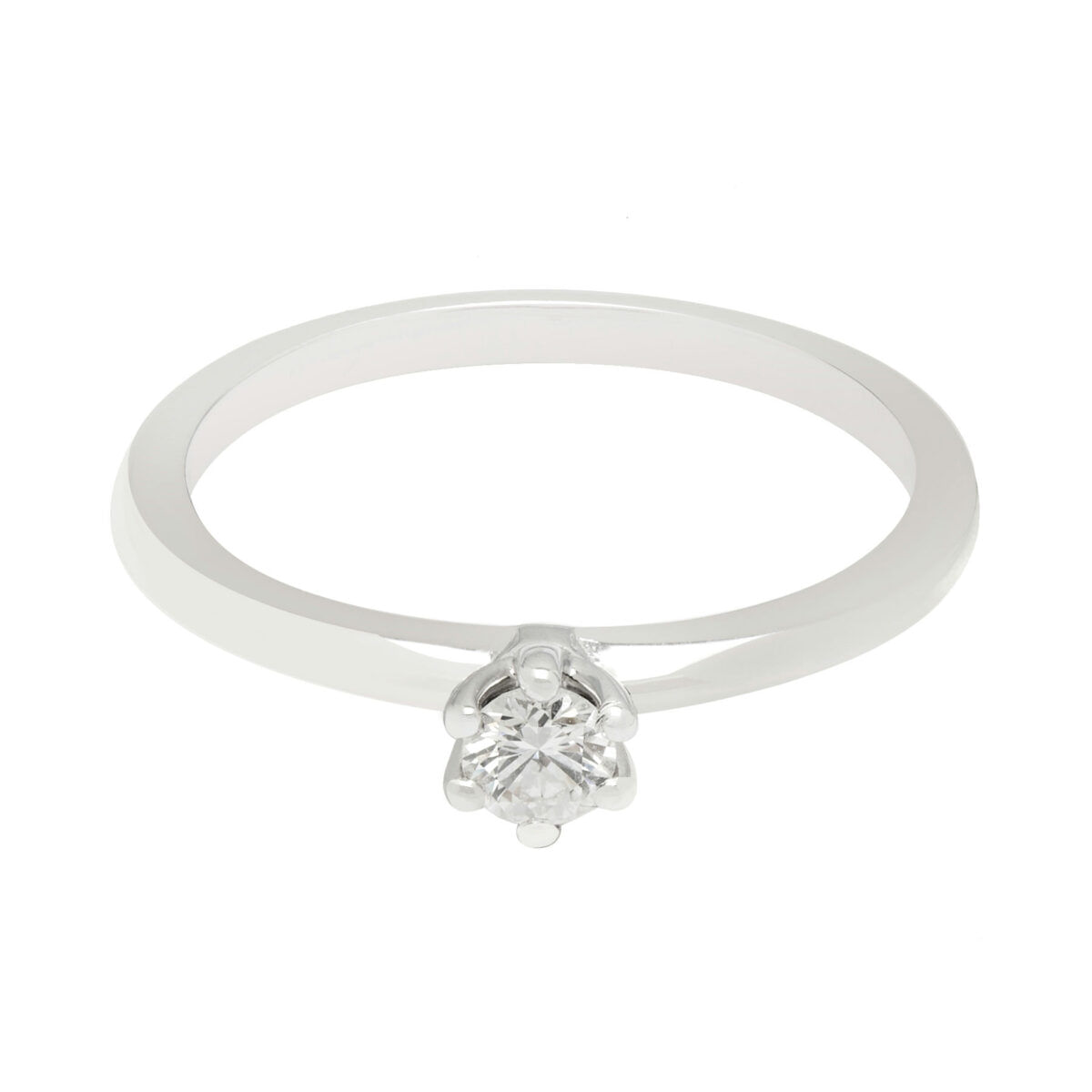 anello solitario stile tiffany con diamante 0,15 ct (1)