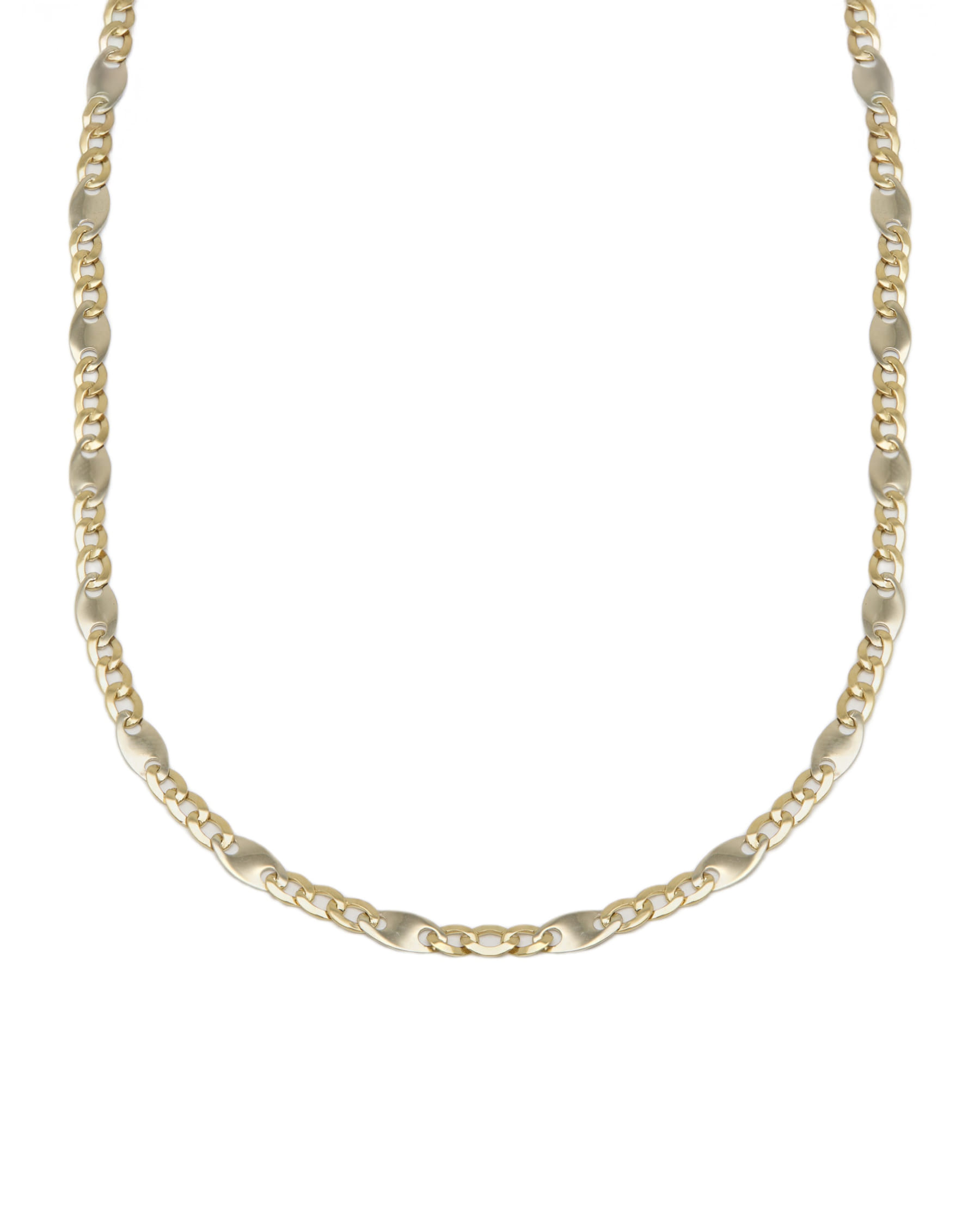 COLLANA MARZI ORO GIALLO E BIANCO 18 KT-1