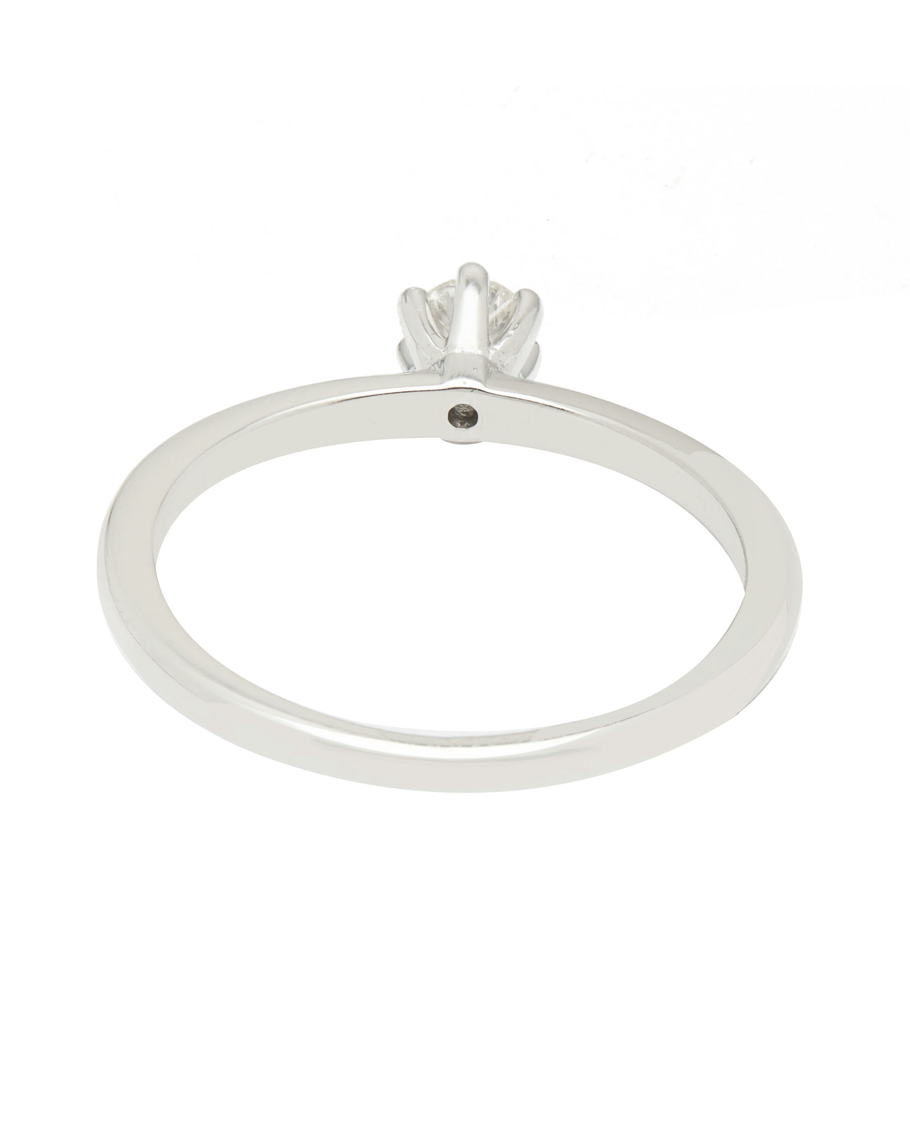 anello solitario stile tiffany con diamante 0,15 ct (3)