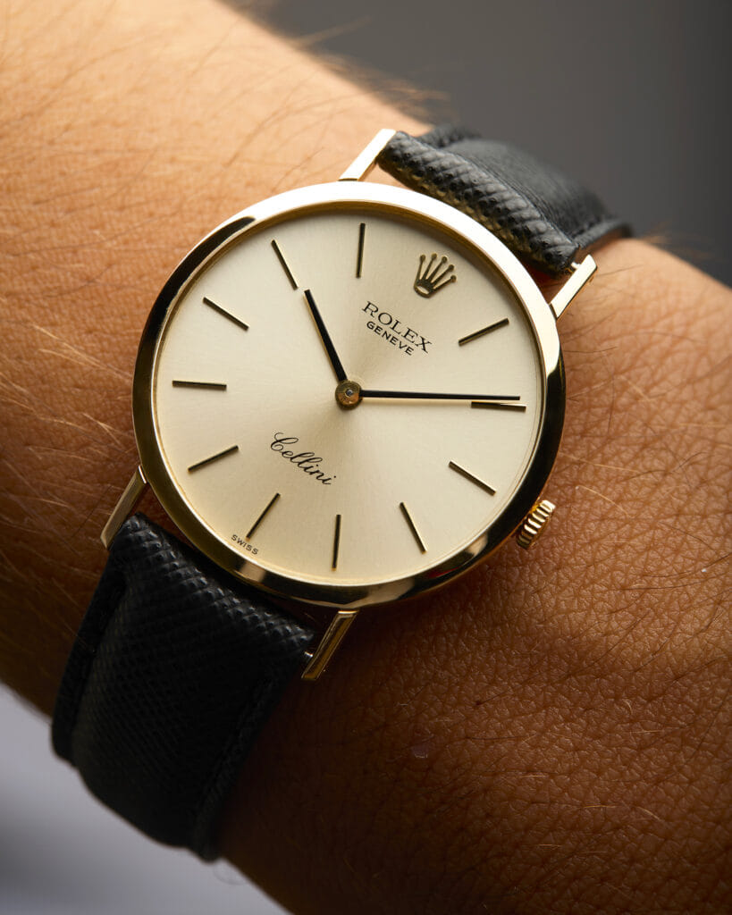 Rolex Cellini 4112 32mm oro 18kt ricondizionato a