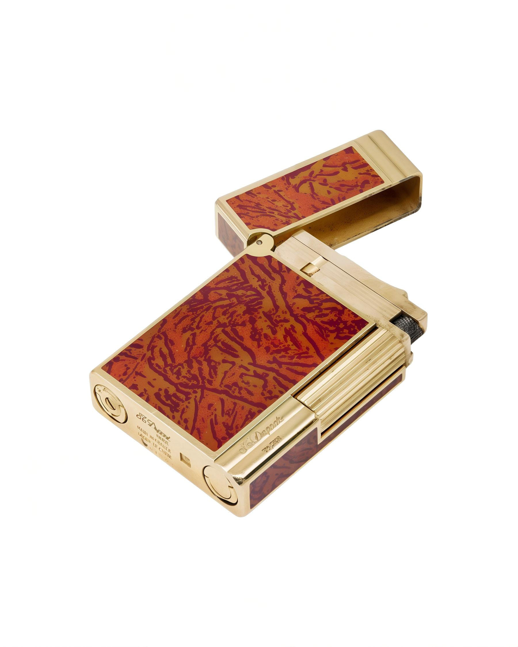 Accendino s.t dupont gatsby oiseseaux de feu-1