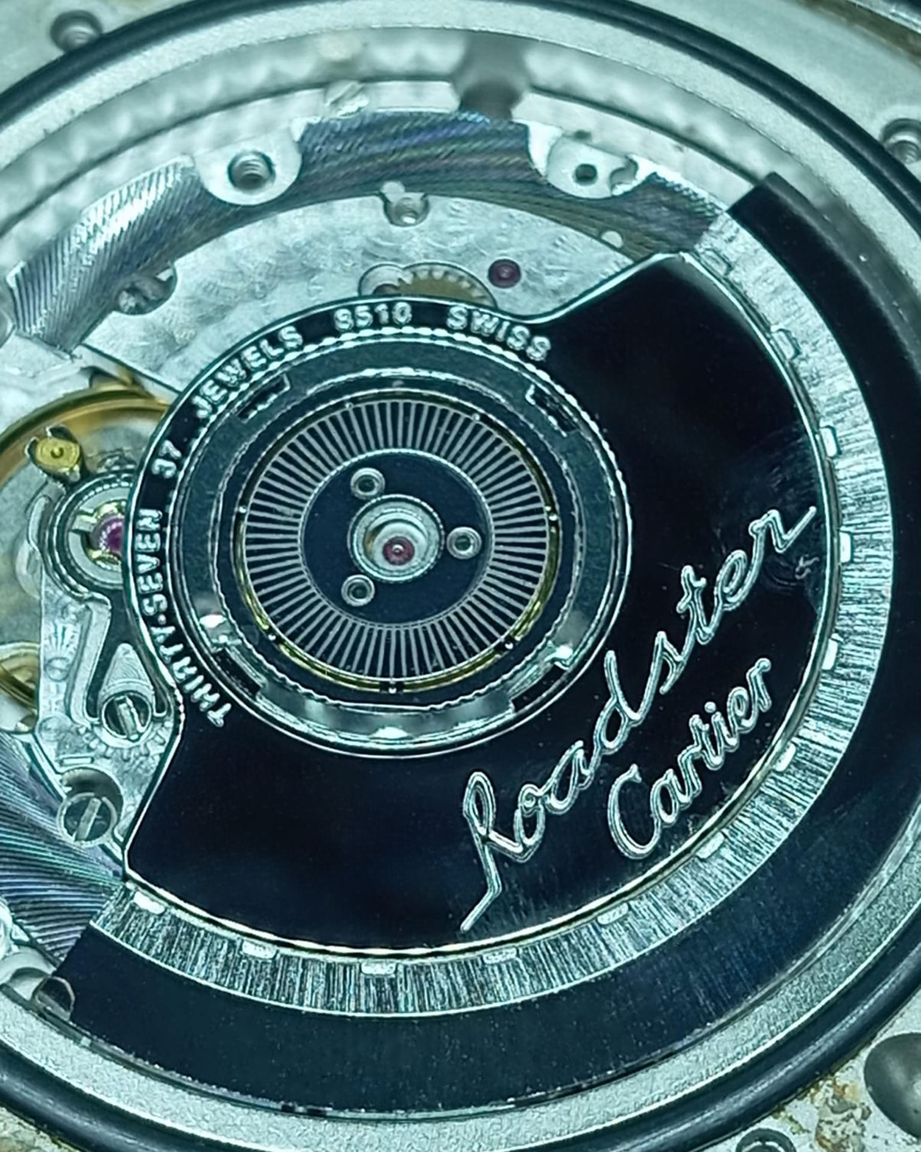 Cartier roadster chronograph xl 40 mm automatic ref 2618-5