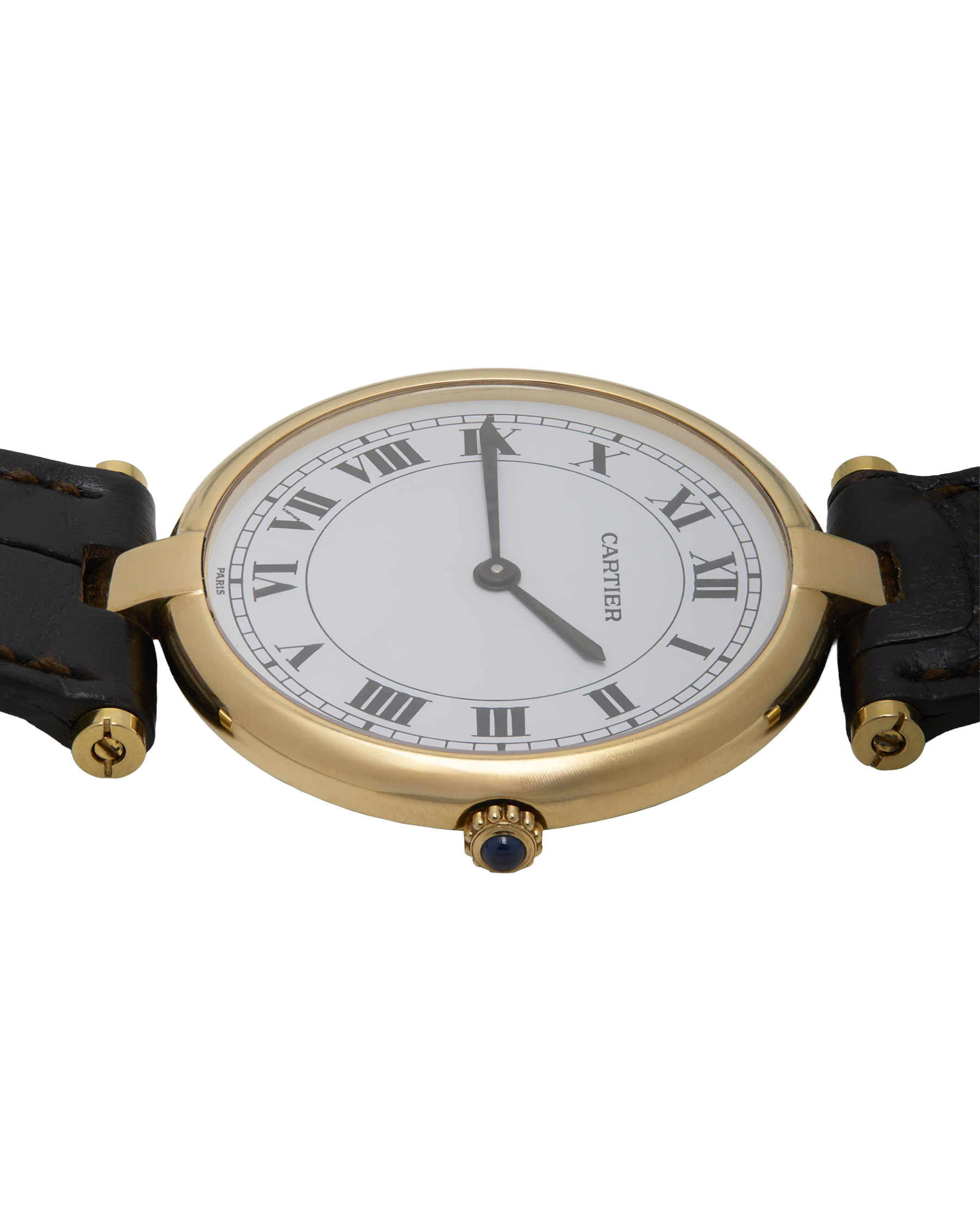 Cartier vendome paris 18 kt 30mm ref 8100-4