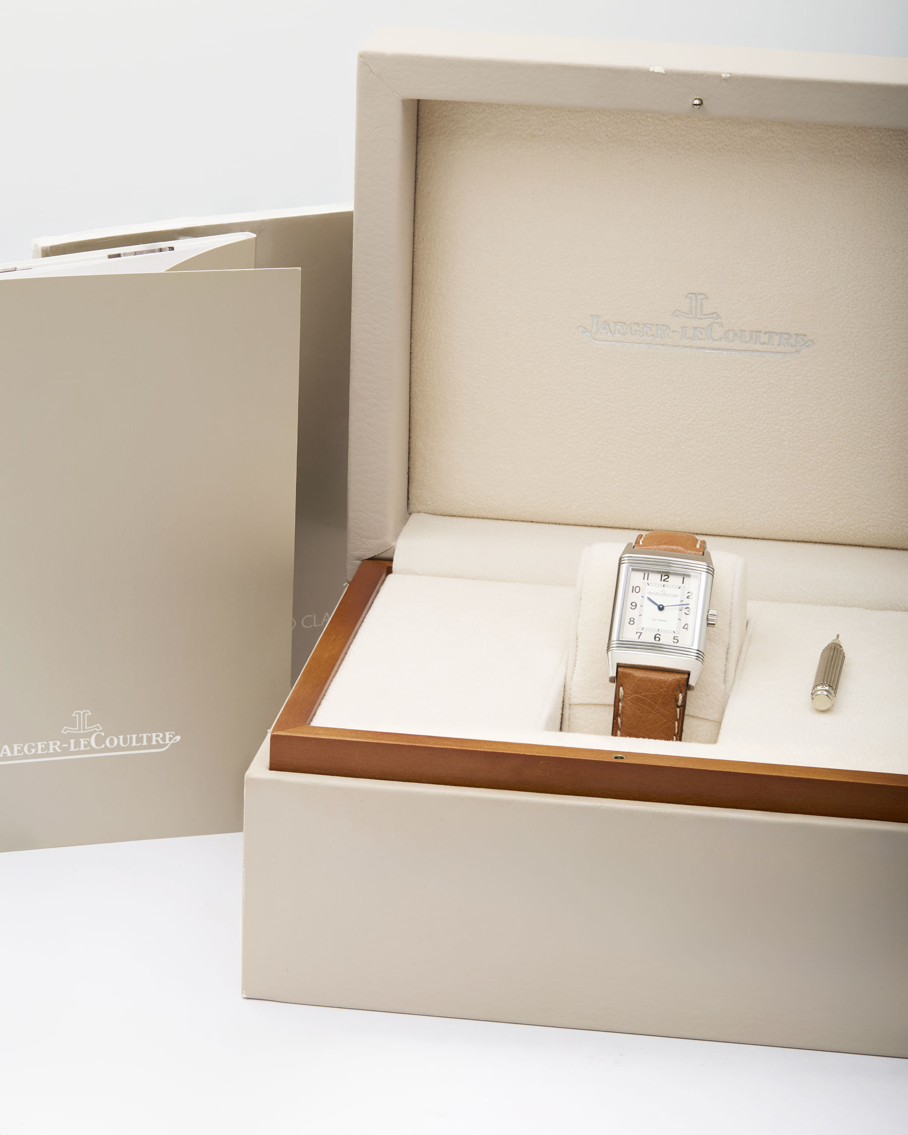 Jaeger-lecoultre reverso classique ref 252.8.47 full set-6