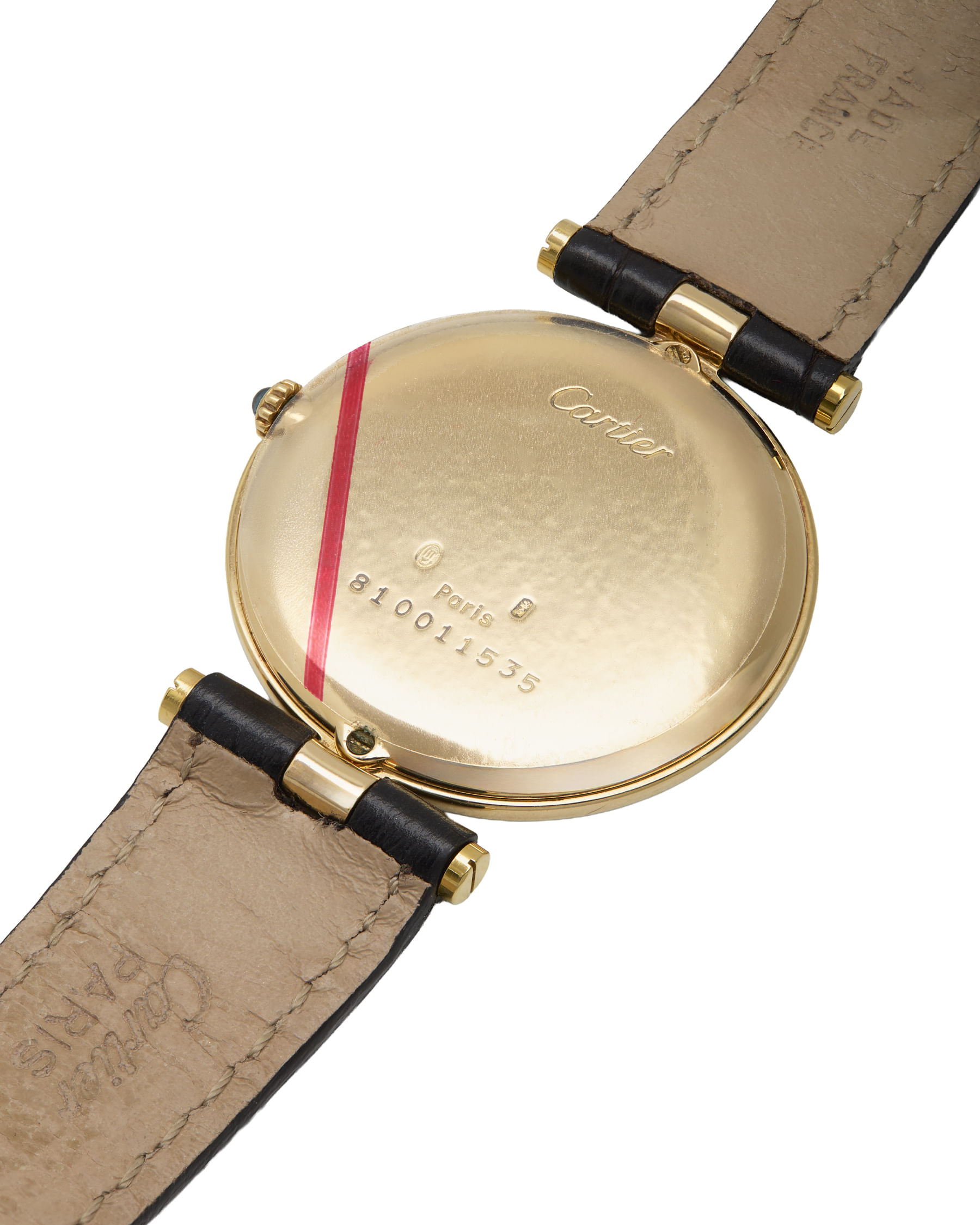 Cartier vendome paris 18 kt 30mm ref 8100-5
