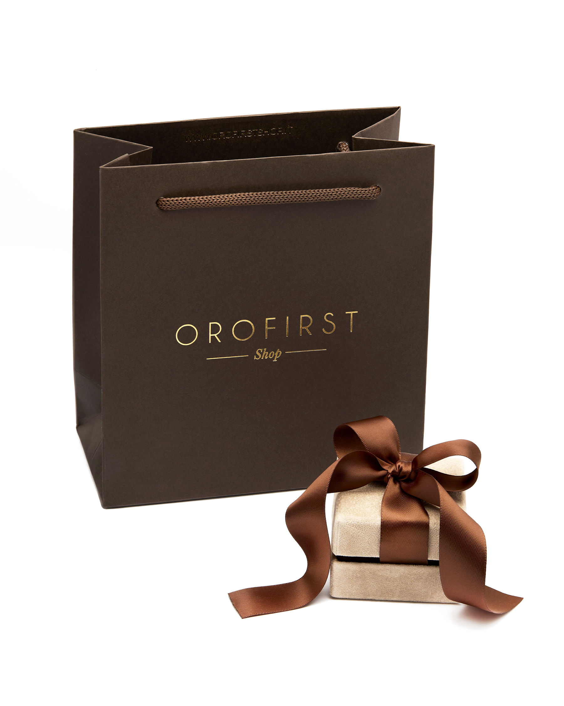 Orecchini cerchietto in oro rosa e diamanti-3