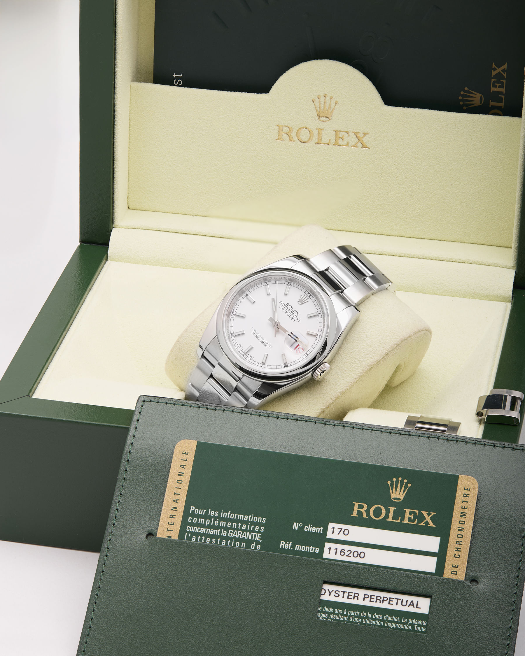 Rolex datejust 36 mm ref 116200 full set-6