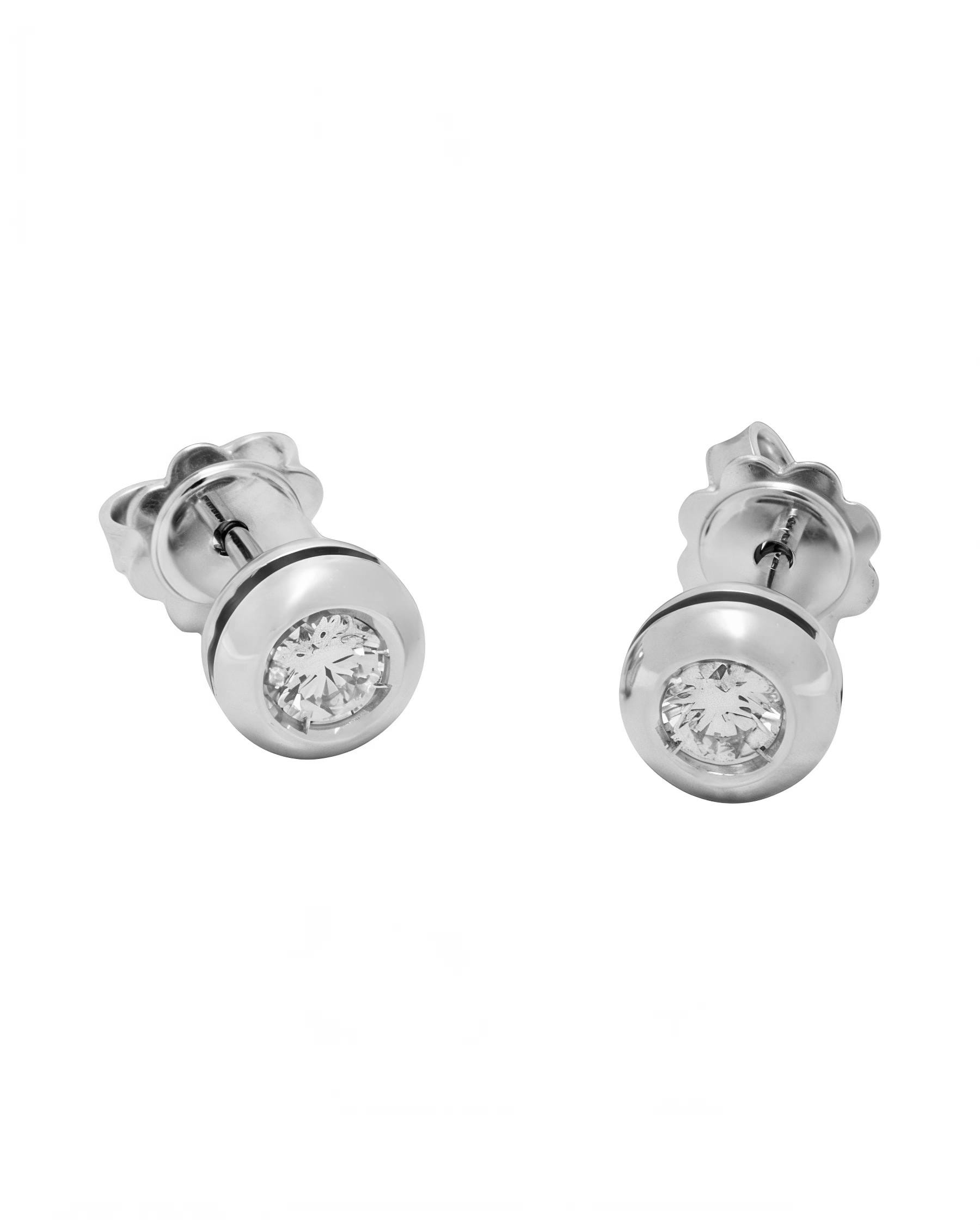 Orecchini puntoluce cipollino diamanti 0,50 ct-1