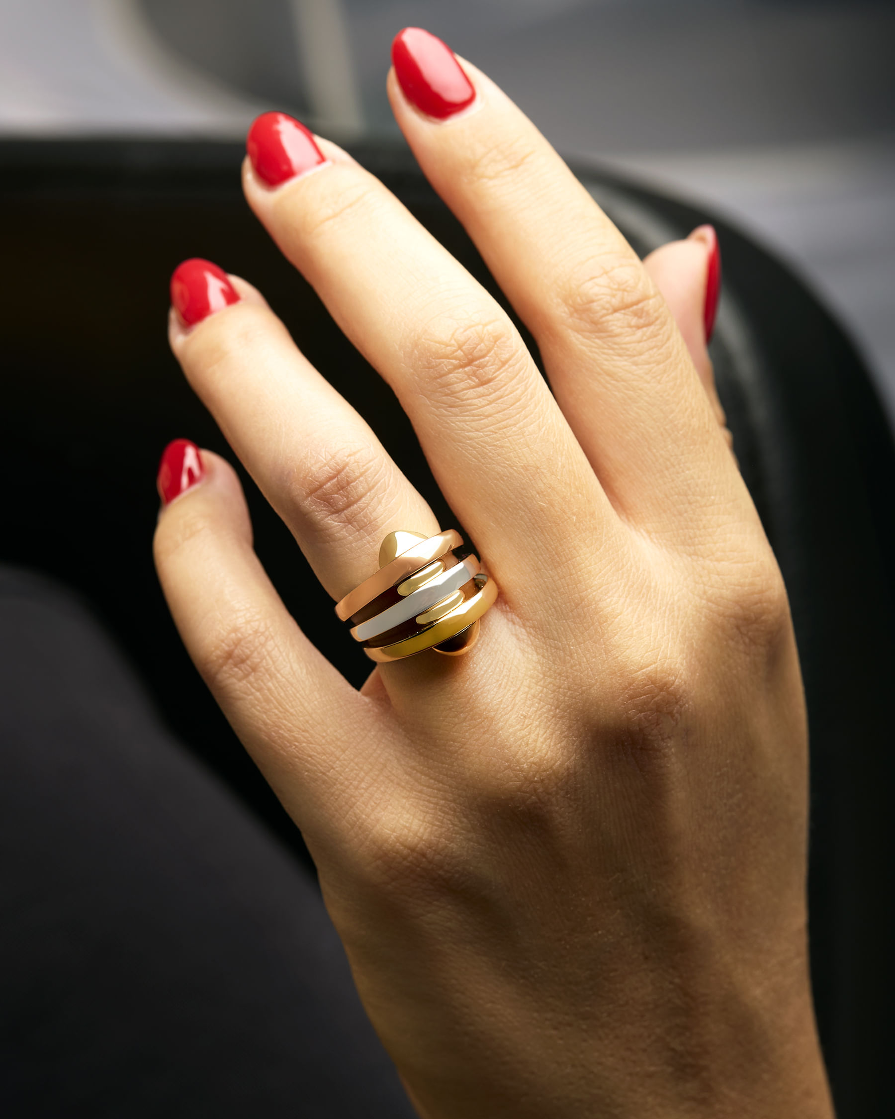 Anello bulgari geometrico 3 ori-6