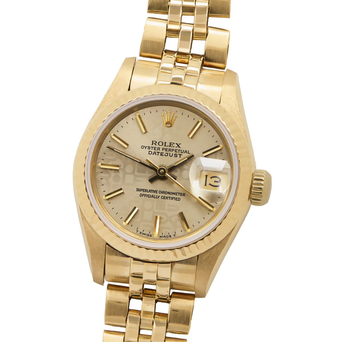 Rolex lady - datejust 26mm yellow gold 18kt ref 69178-1
