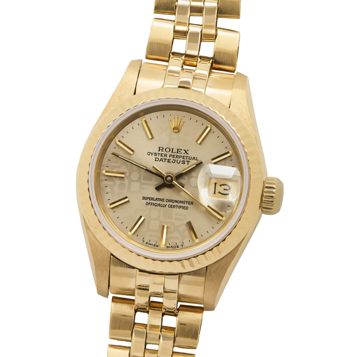 Rolex lady - datejust 26mm yellow gold 18kt ref 69178-1