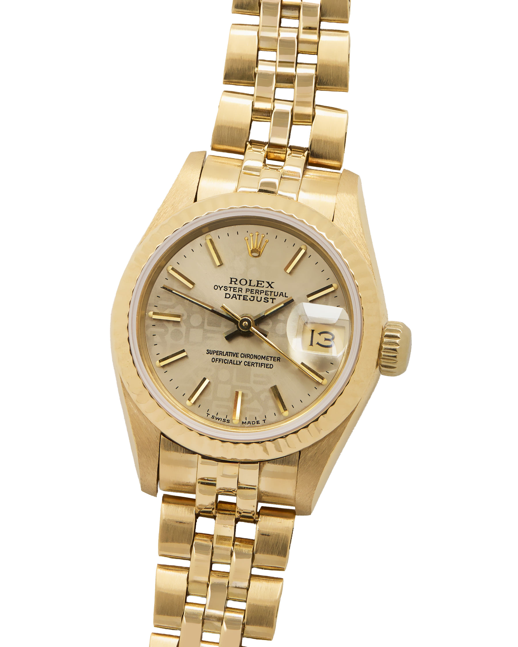 Rolex lady - datejust 26mm yellow gold 18kt ref 69178-1