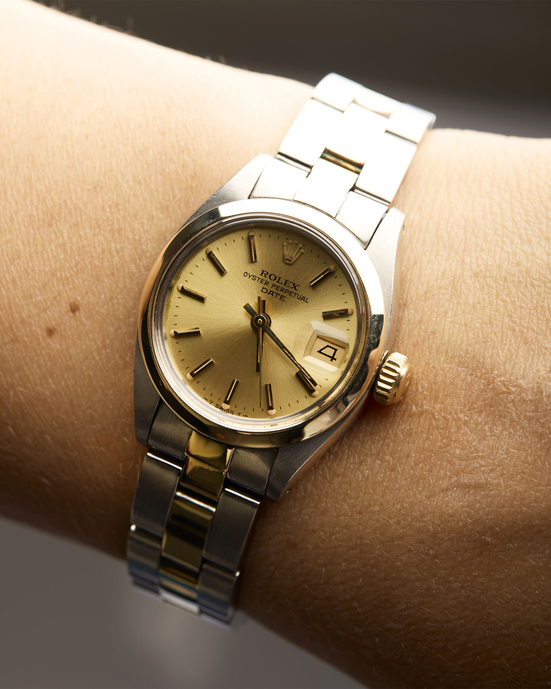 Rolex lady date 26mm steel & gold oyster ref 6916-6