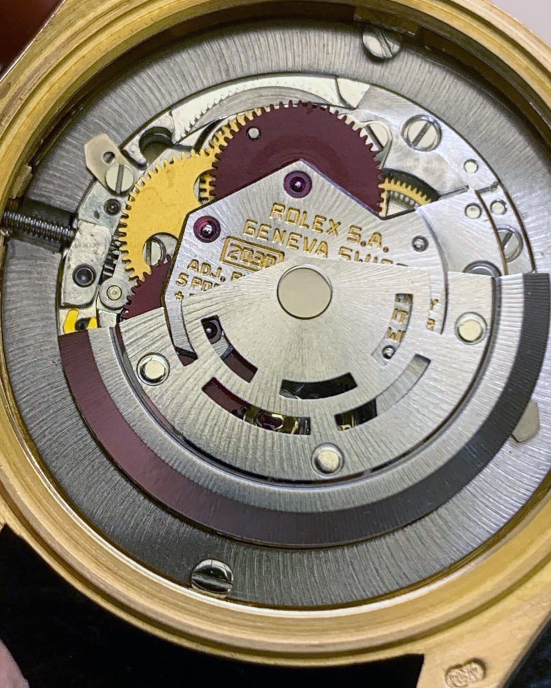 Rolex datejust 31mm medio gold ref 6827-9