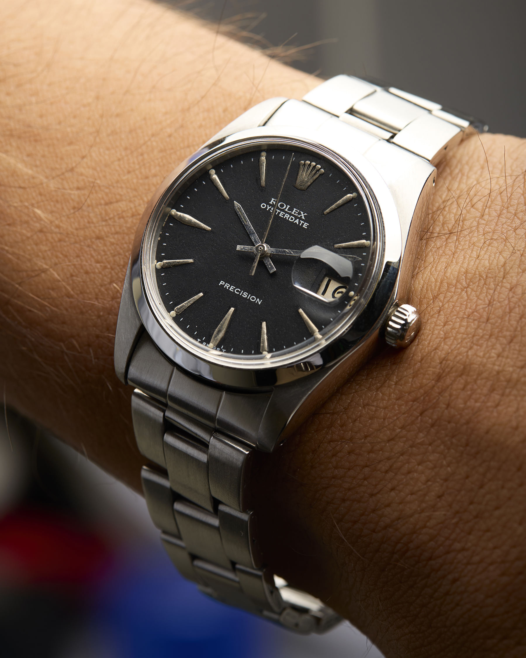 Rolex oyster date precision 34mm ref 6694-7
