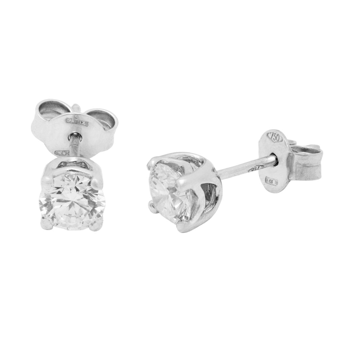 Orecchini punti luce con diamanti ct 1.00-1