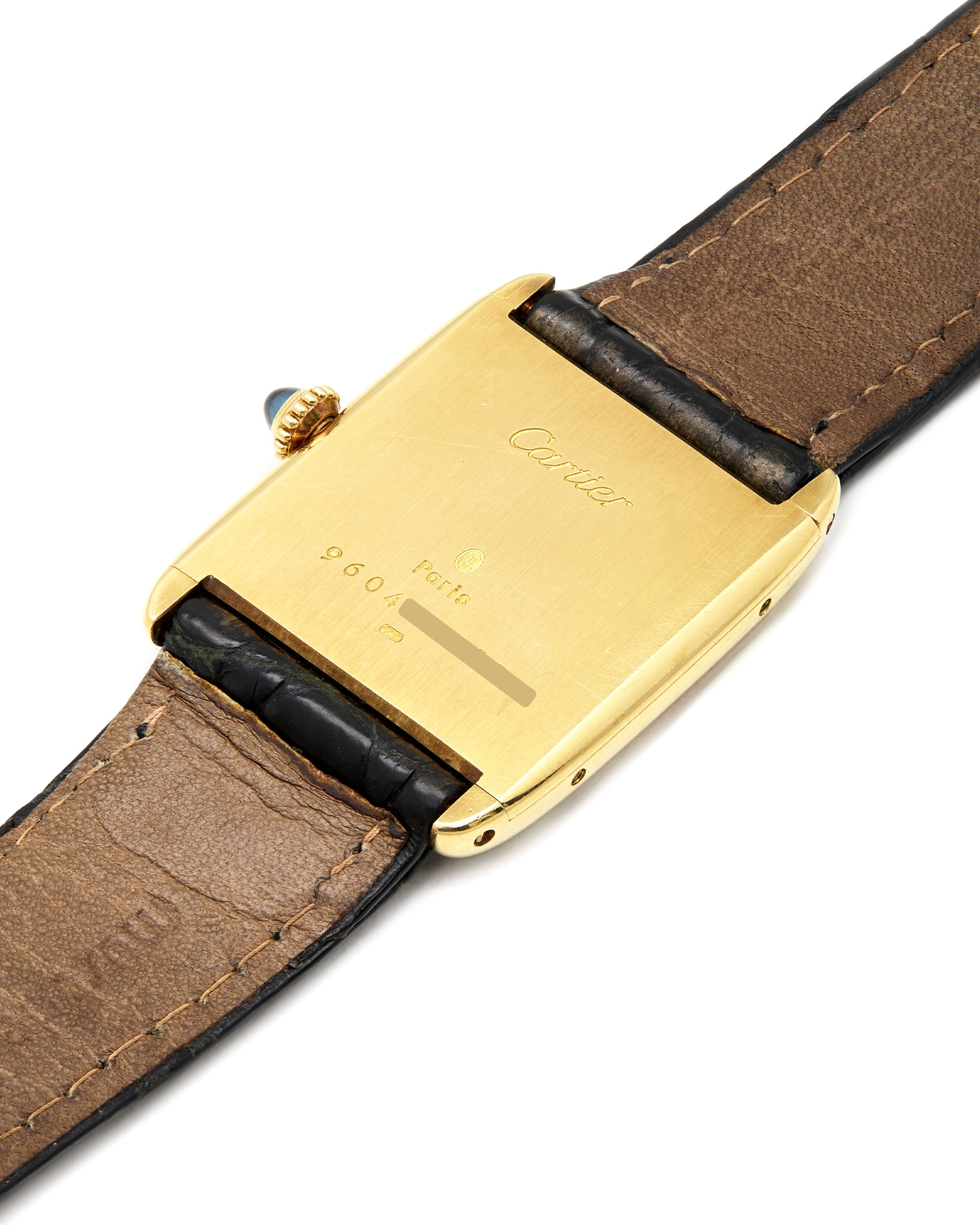 Cartier tank arrondie ultra thin 23 mm ref 96041-5