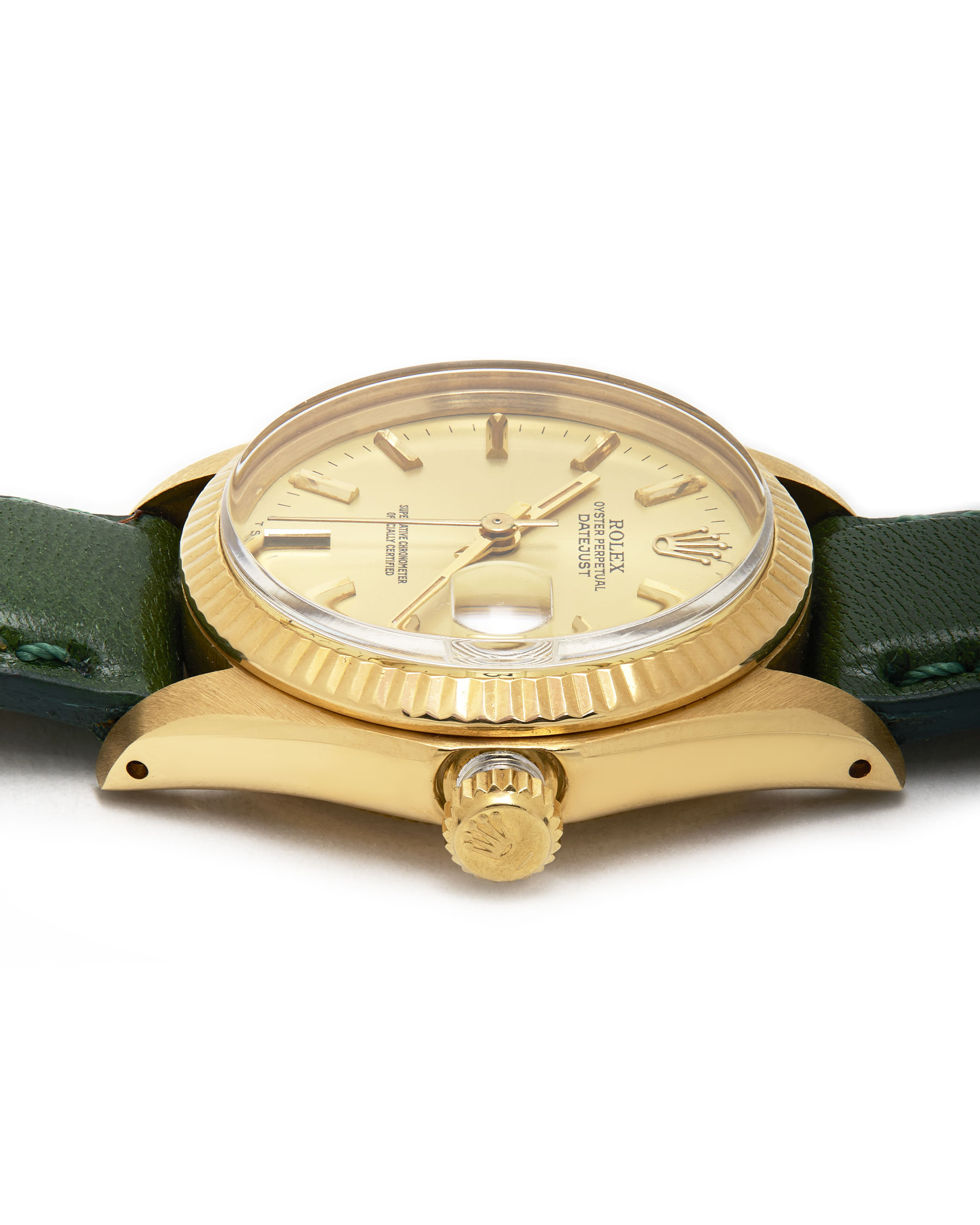 Rolex datejust 31mm medio gold ref 6827-3