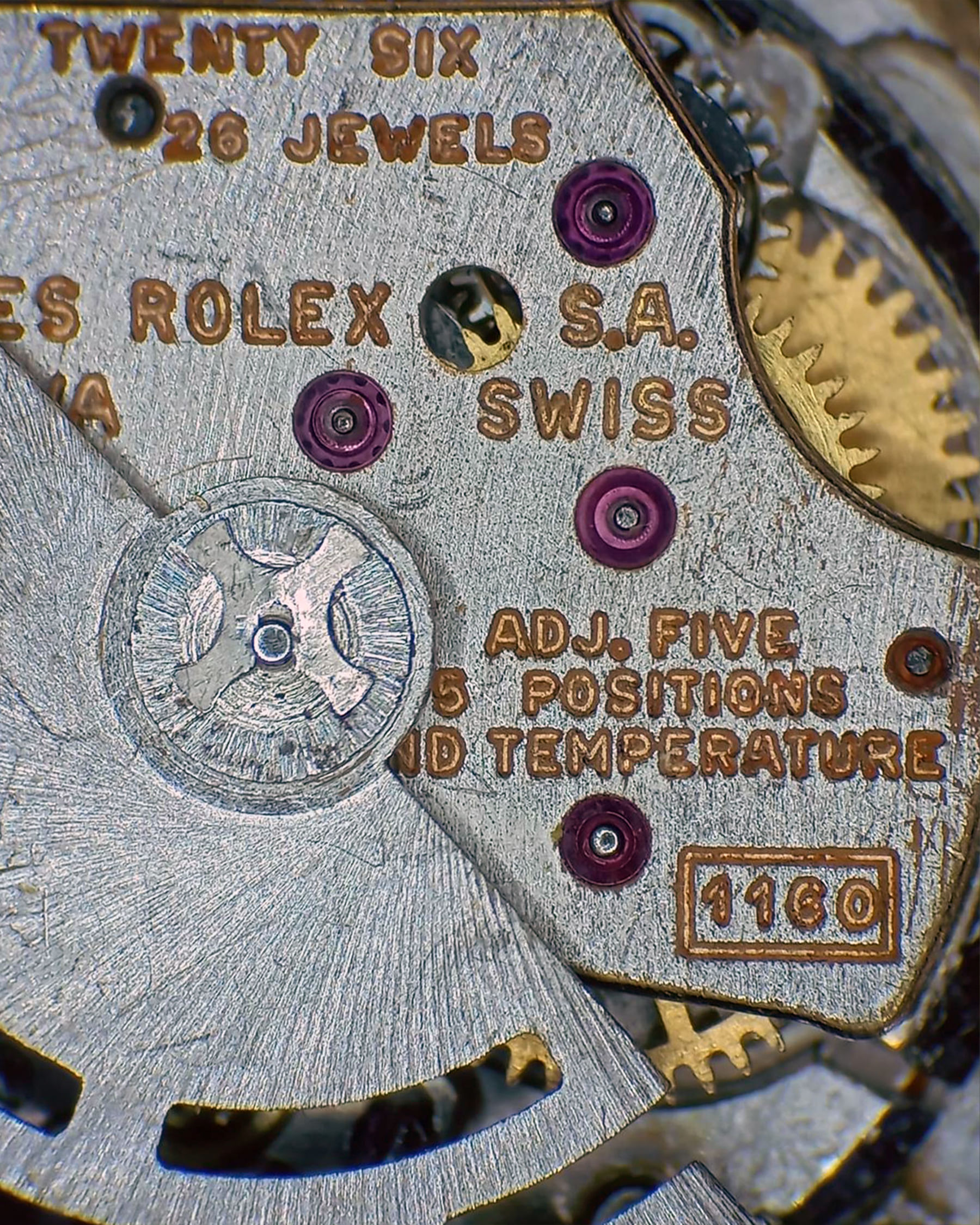 Rolex oster perpetual lady date oro rosa 18 kt 26 mm ref 6517-9