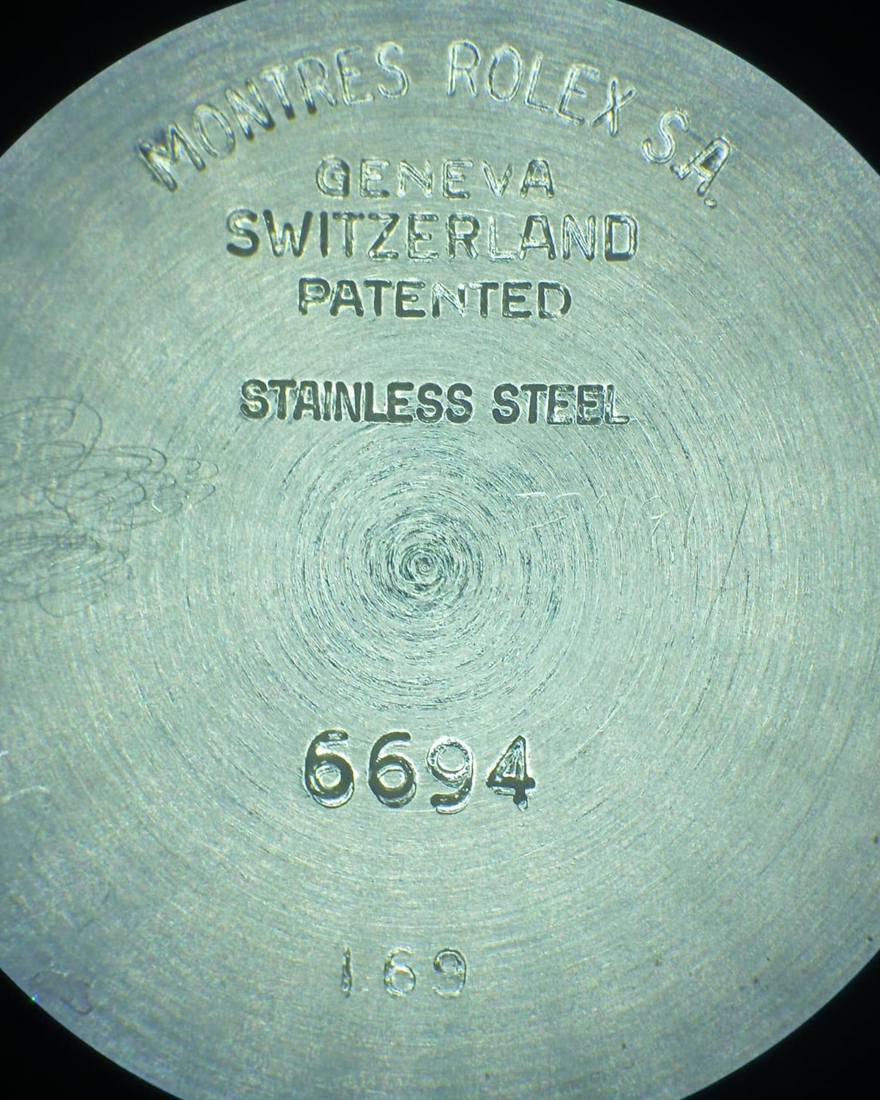 Rolex oyster date precision 34mm ref 6694-9