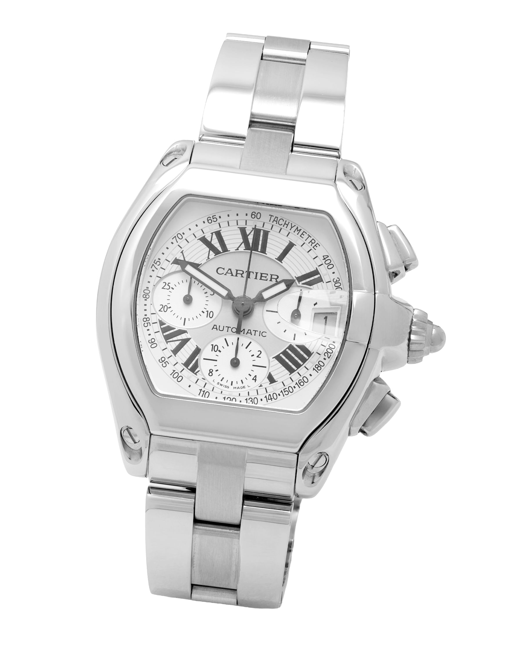 Cartier roadster chronograph xl 40 mm automatic ref 2618-1