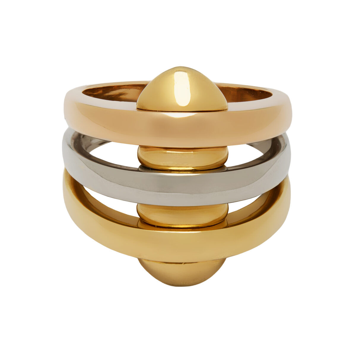 Anello bulgari geometrico 3 ori-1