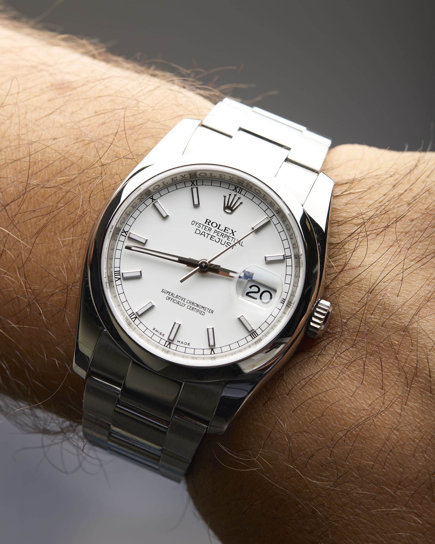 Rolex datejust 36 mm ref 116200 full set-9
