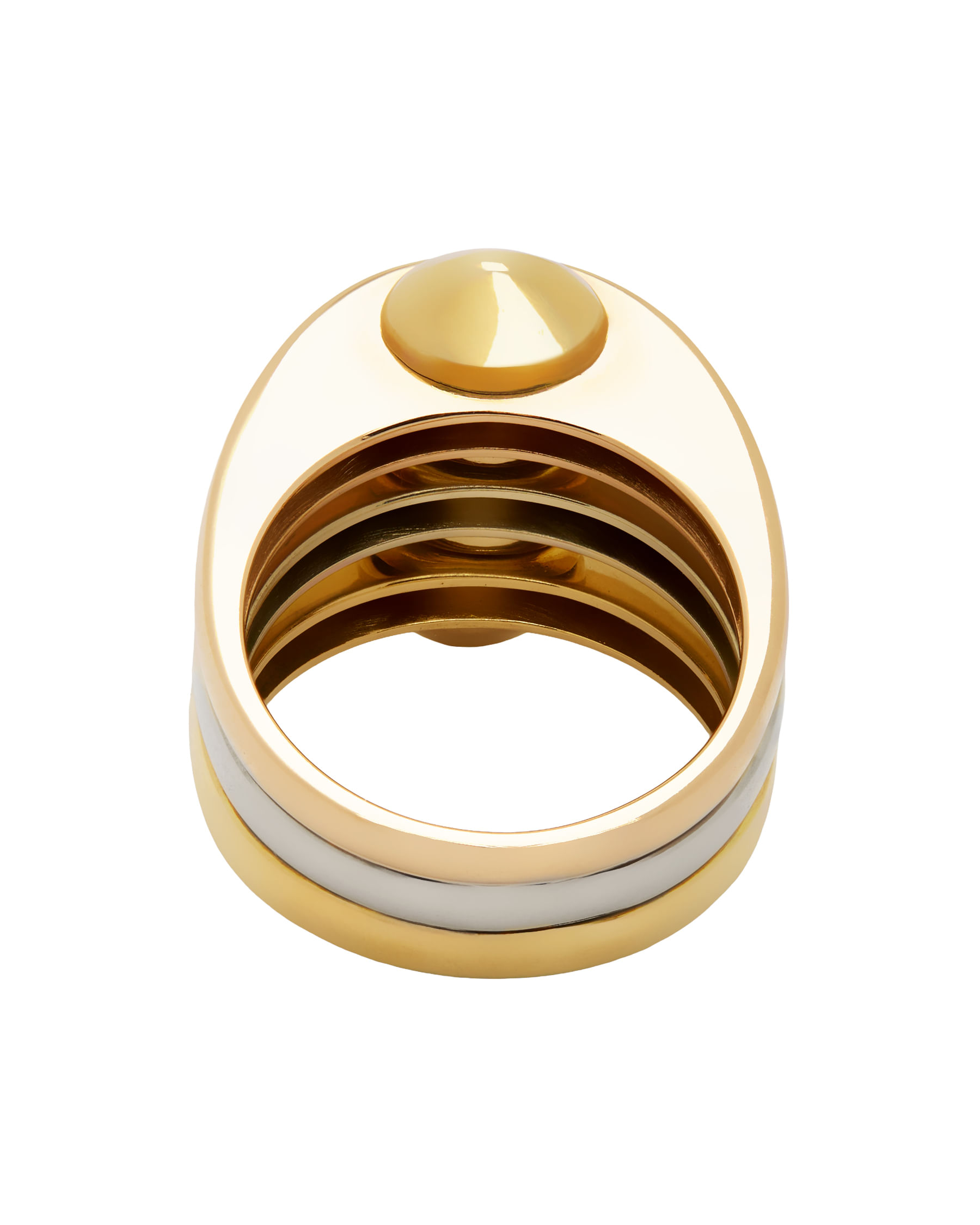 Anello bulgari geometrico 3 ori-3